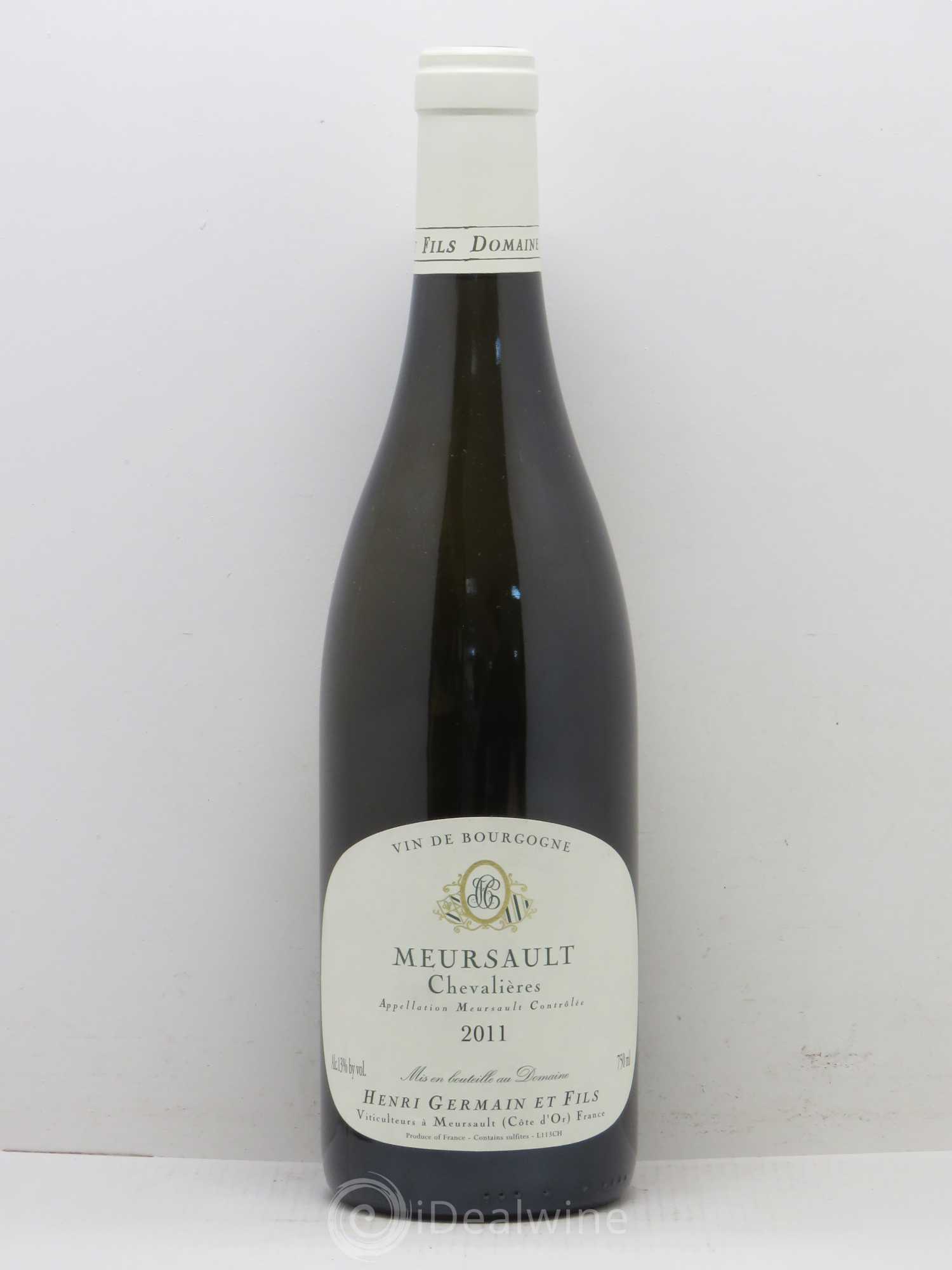 Meursault Chevalières Domaine Henri Germain 2011 - Posten von 1 Flasche - 0
