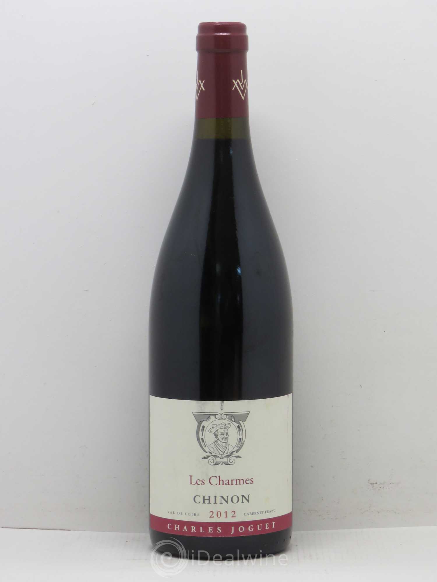 Chinon Les Charmes Charles Joguet 2012 - Lot de 1 bouteille - 0