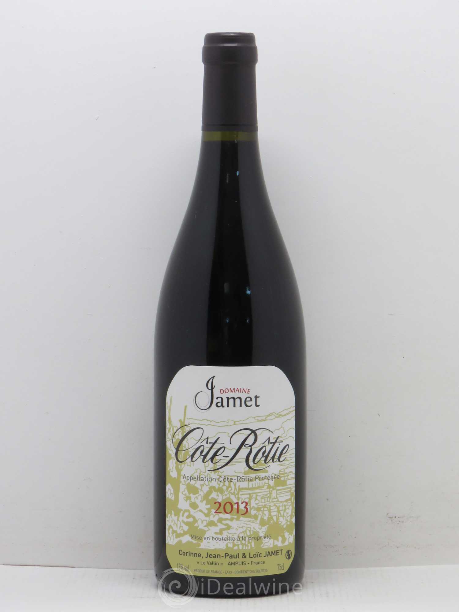 Côte-Rôtie Jamet (Domaine) 2013 - Lot de 1 bouteille - 0