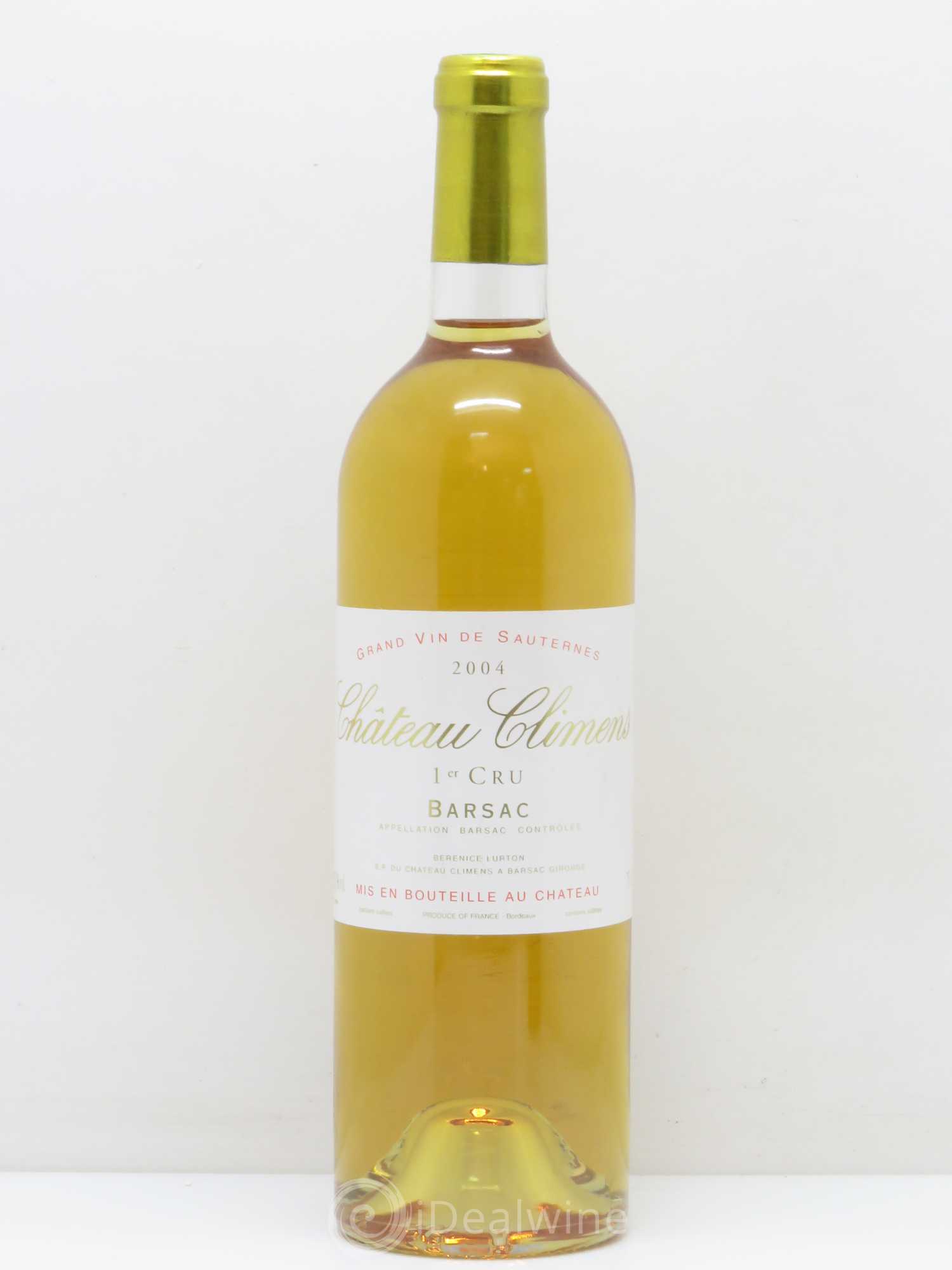 Château Climens 1er Grand Cru Classé 2004 - Lotto di 1 bottiglia - 0