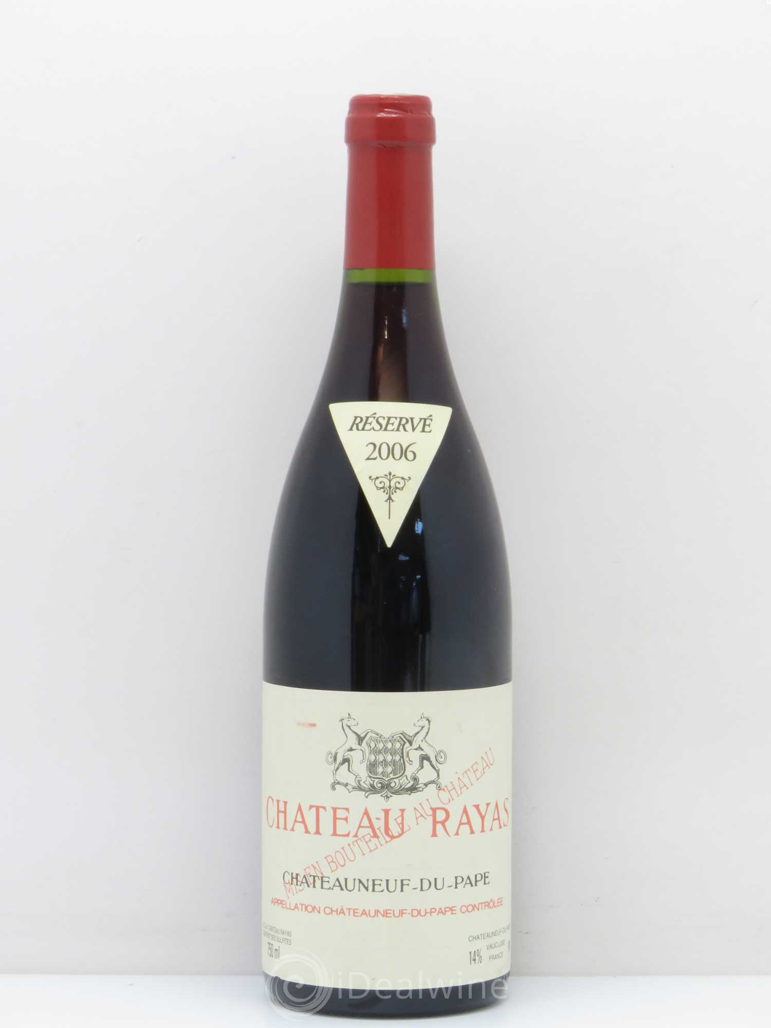 Châteauneuf-du-Pape Château Rayas Emmanuel Reynaud 2006 - Lot de 1 bouteille - 0