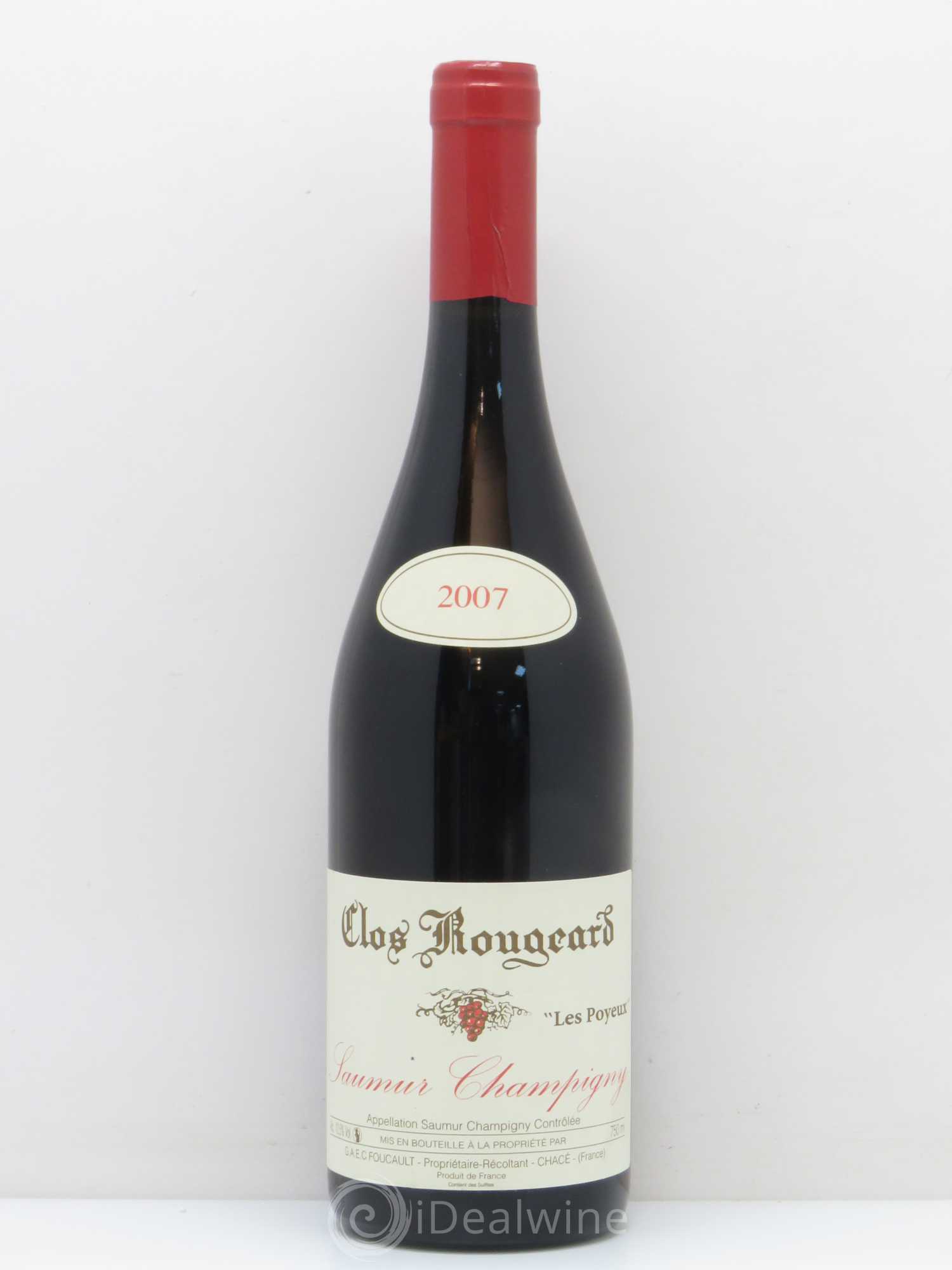 Saumur-Champigny Les Poyeux Clos Rougeard 2007 - Lot de 1 bouteille - 0