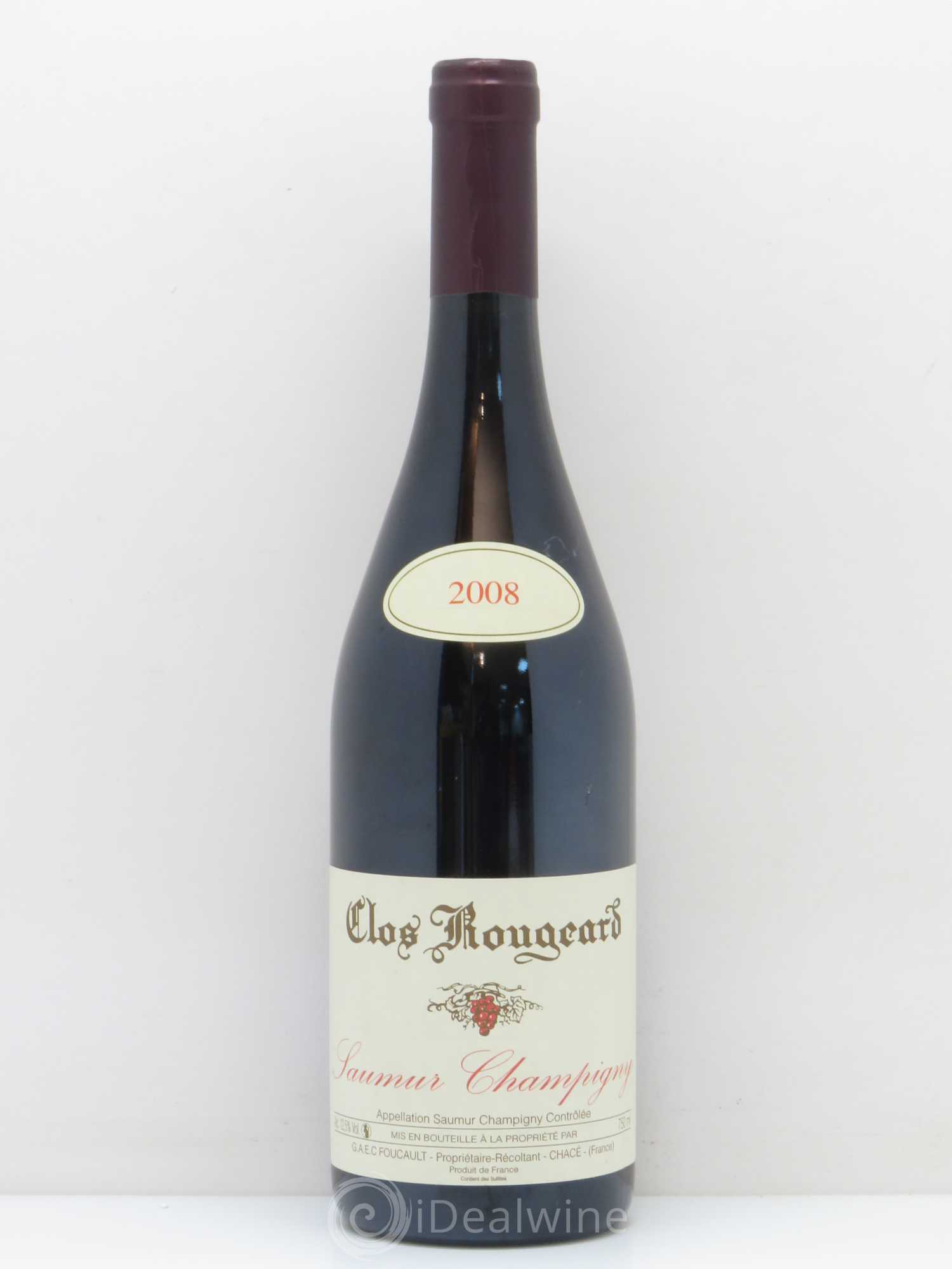 Saumur-Champigny Clos Rougeard 2008 - Lot de 1 bouteille - 0