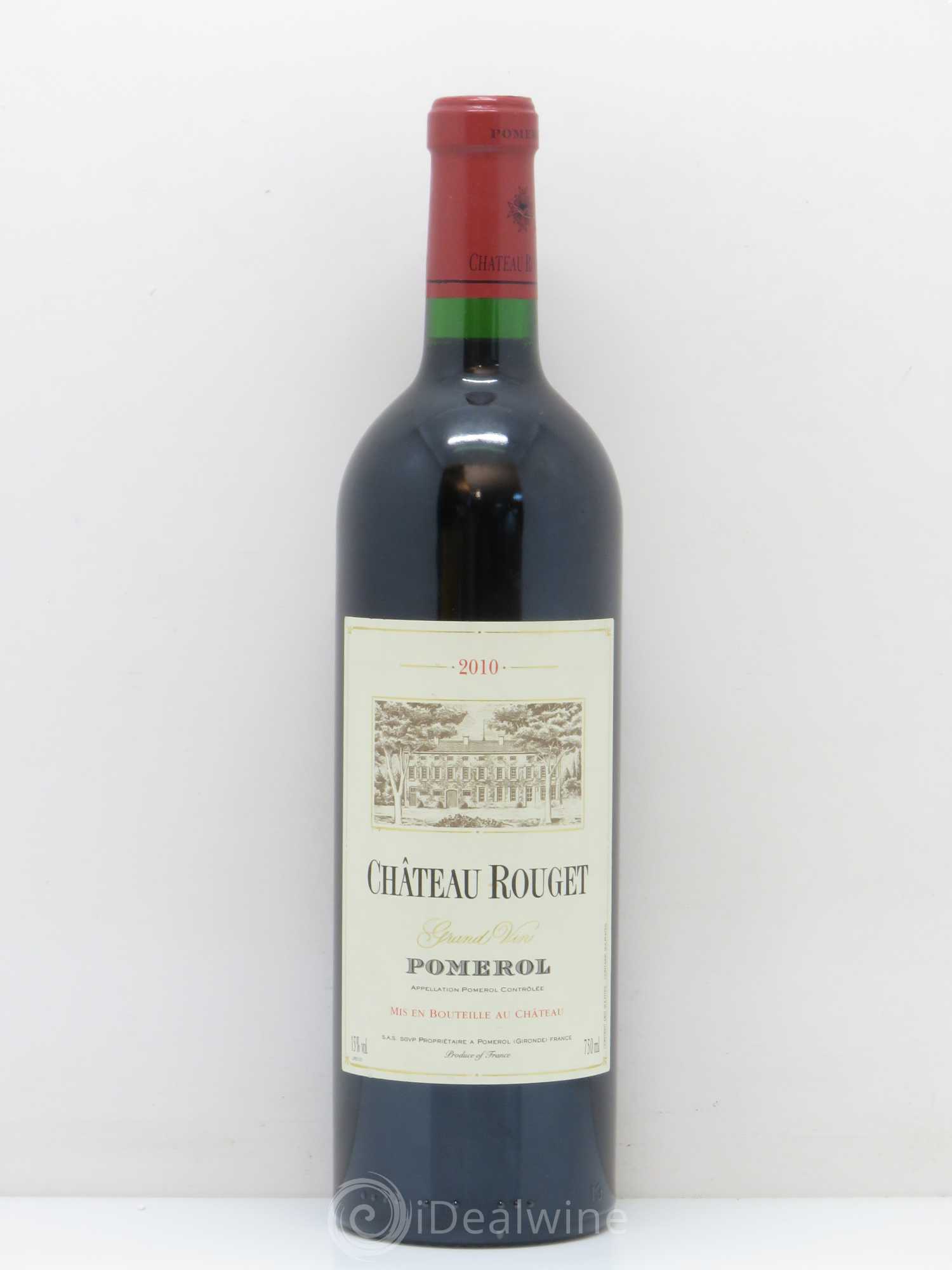Château Rouget Pomerol 2010 - Lotto di 1 bottiglia - 0