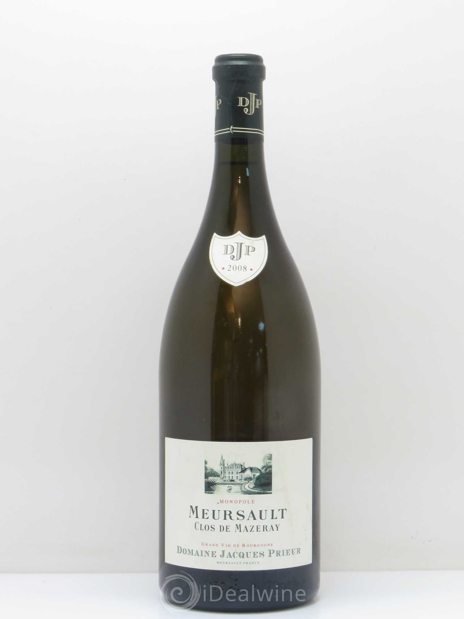 Meursault 1er Cru Clos Des Mazeray Jacques Prieur 2008 - Posten von 1 Magnum - 0