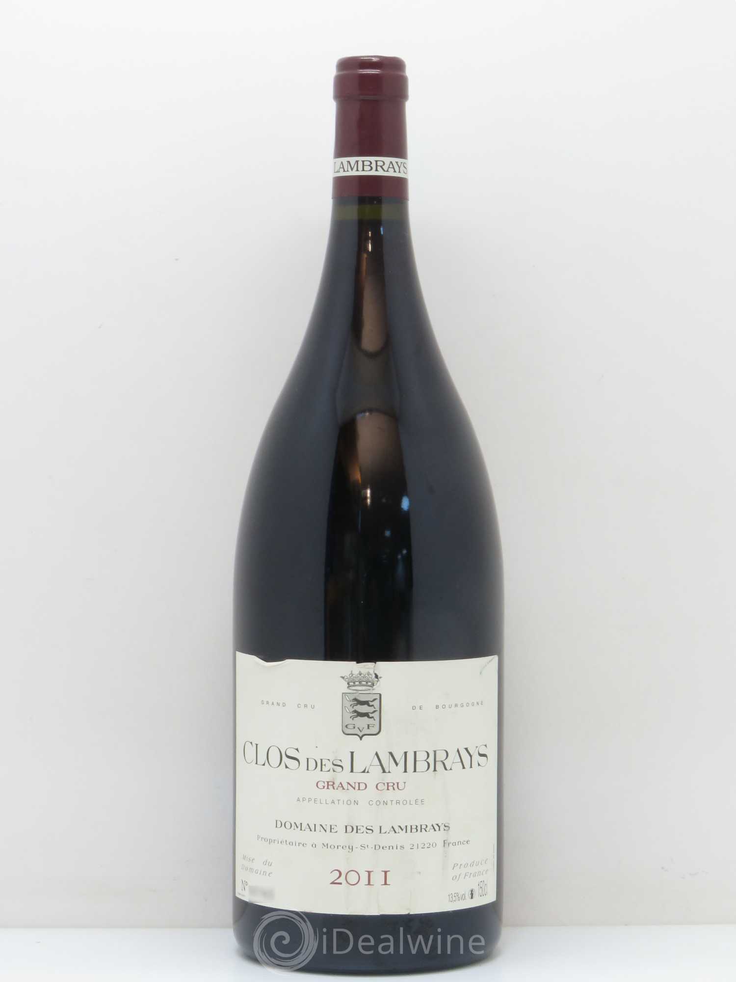 Clos des Lambrays Grand Cru Domaine des Lambrays 2011 - Lot de 1 magnum - 0