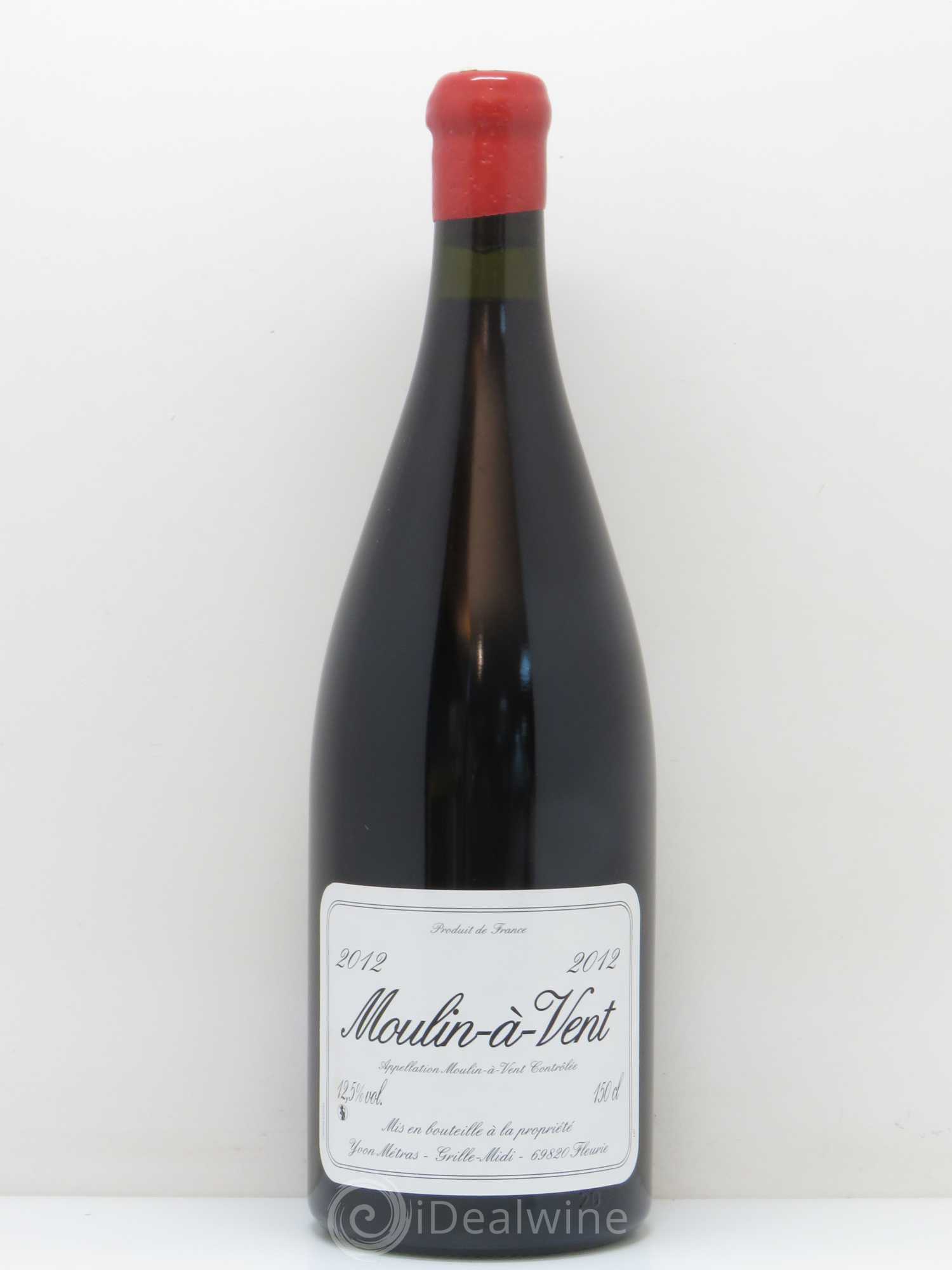 Moulin-à-Vent Yvon Métras 2012 - Lot de 1 magnum - 0