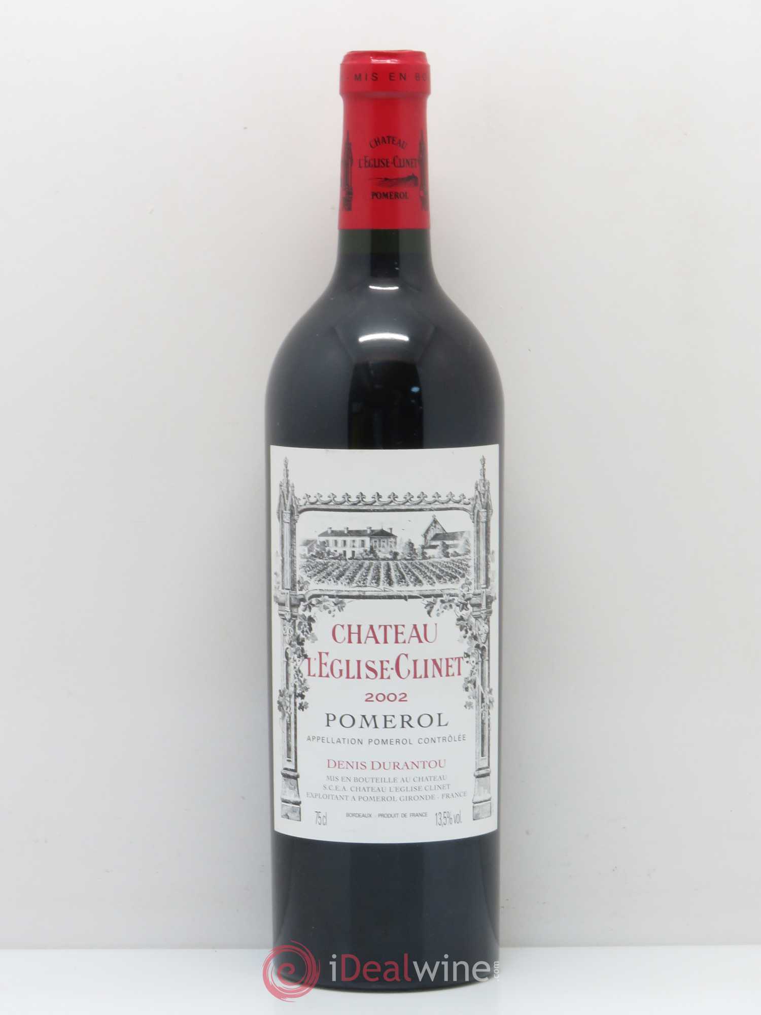 Château l' Église Clinet 2002 - Lot de 1 bouteille - 0