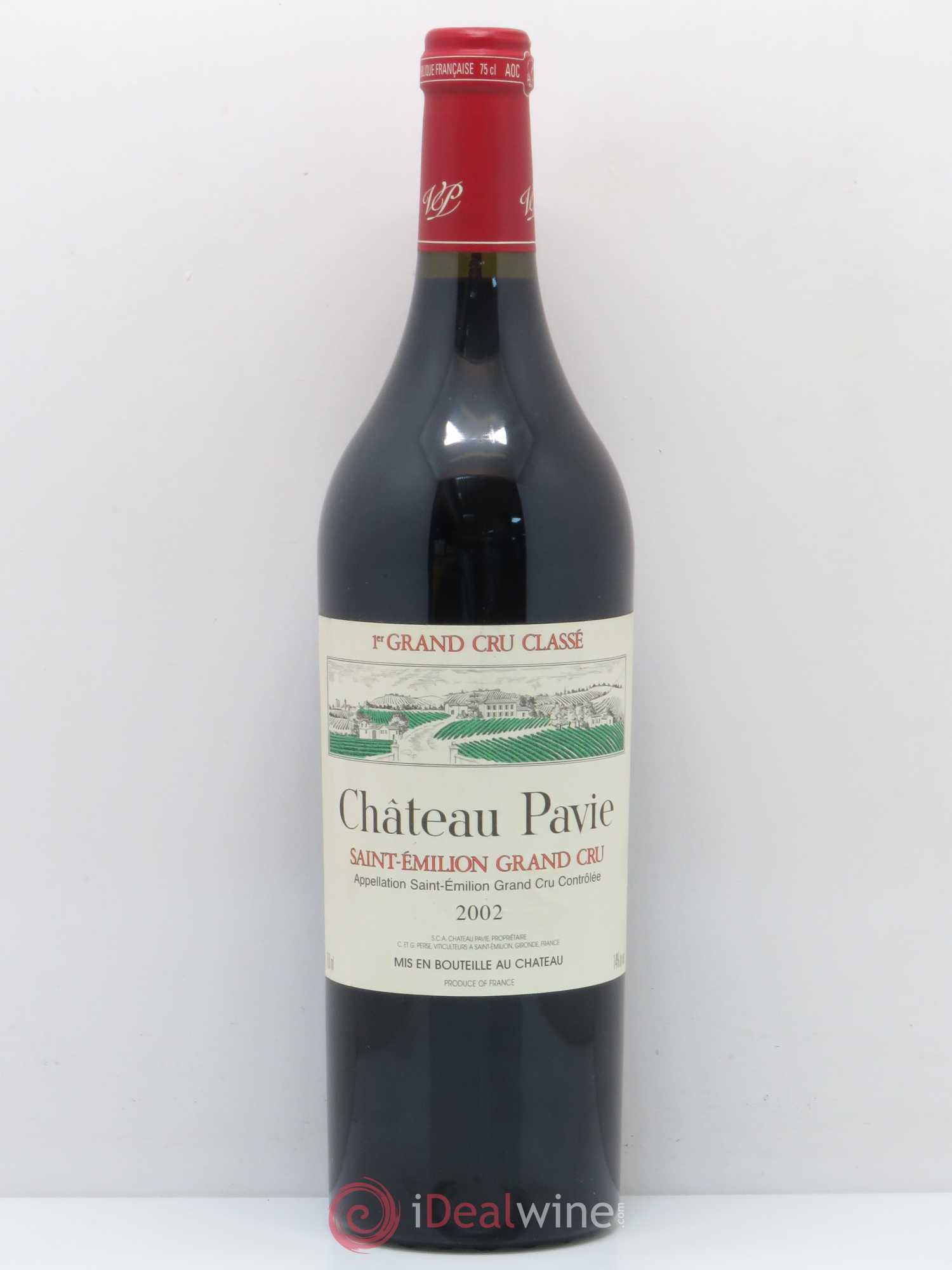 Château Pavie 1er Grand Cru Classé A 2002 - Lot de 1 bouteille - 0