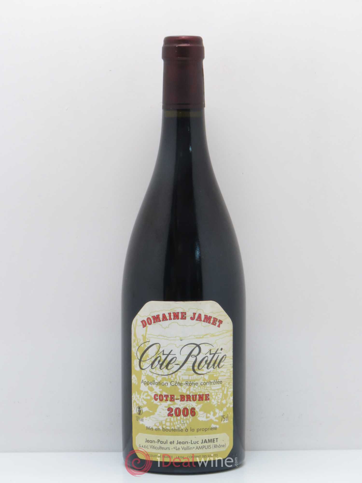 Côte-Rôtie Côte Brune Jamet (Domaine) 2006 - Lot de 1 bouteille - 0