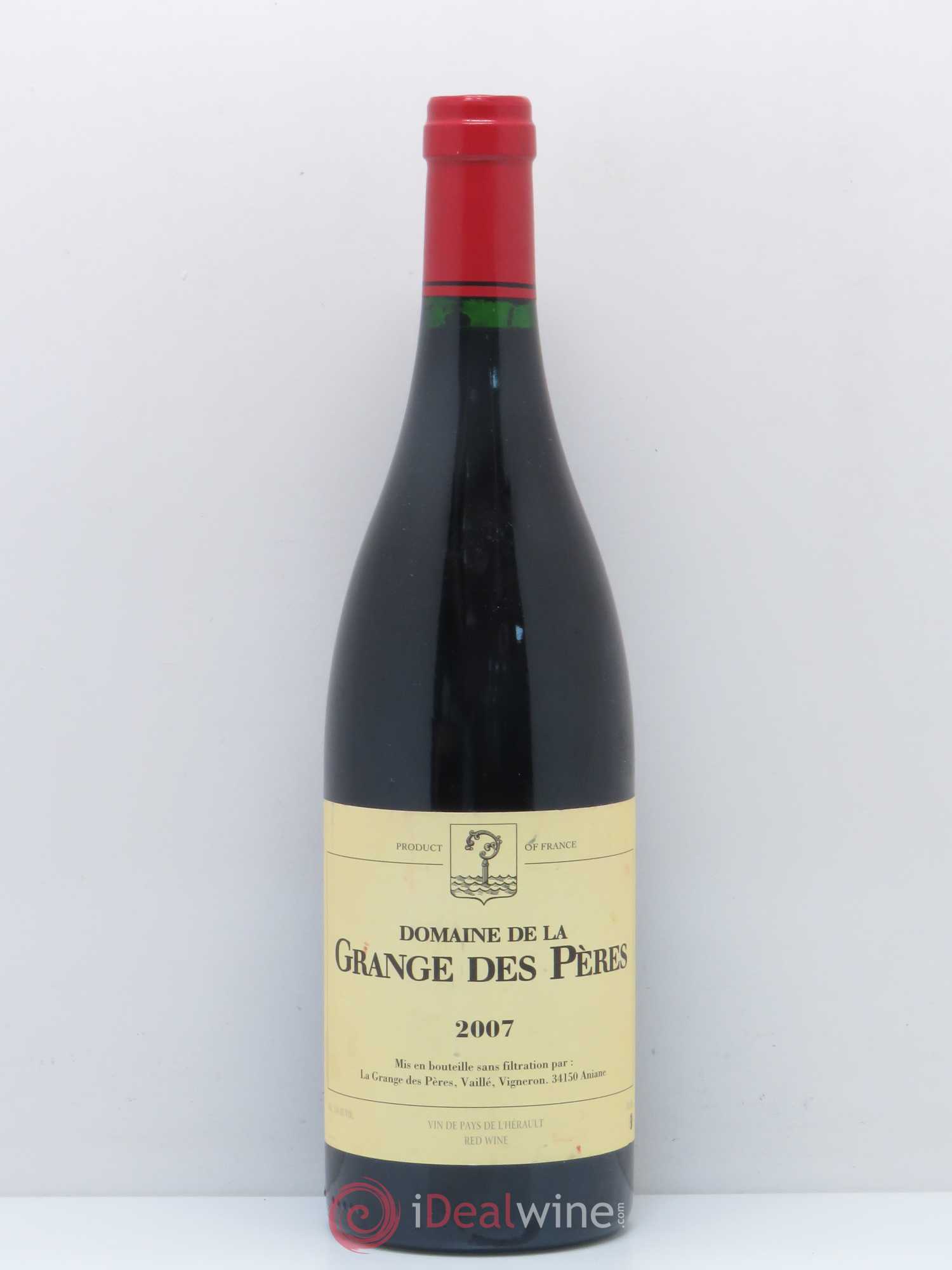 Pays d'Hérault Grange des Pères Laurent Vaillé 2007 - Lot de 1 bouteille - 0