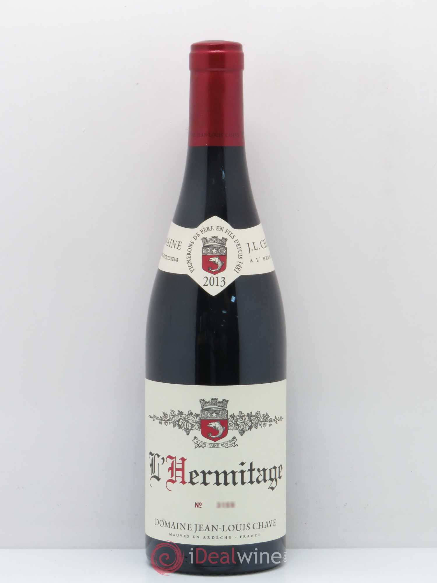 Hermitage Jean-Louis Chave 2013 - Lot de 1 bouteille - 0