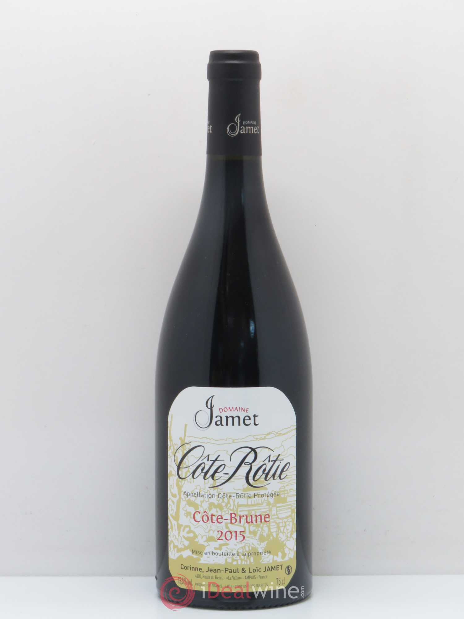Côte-Rôtie Côte Brune Jamet (Domaine) 2015 - Lot de 1 bouteille - 0