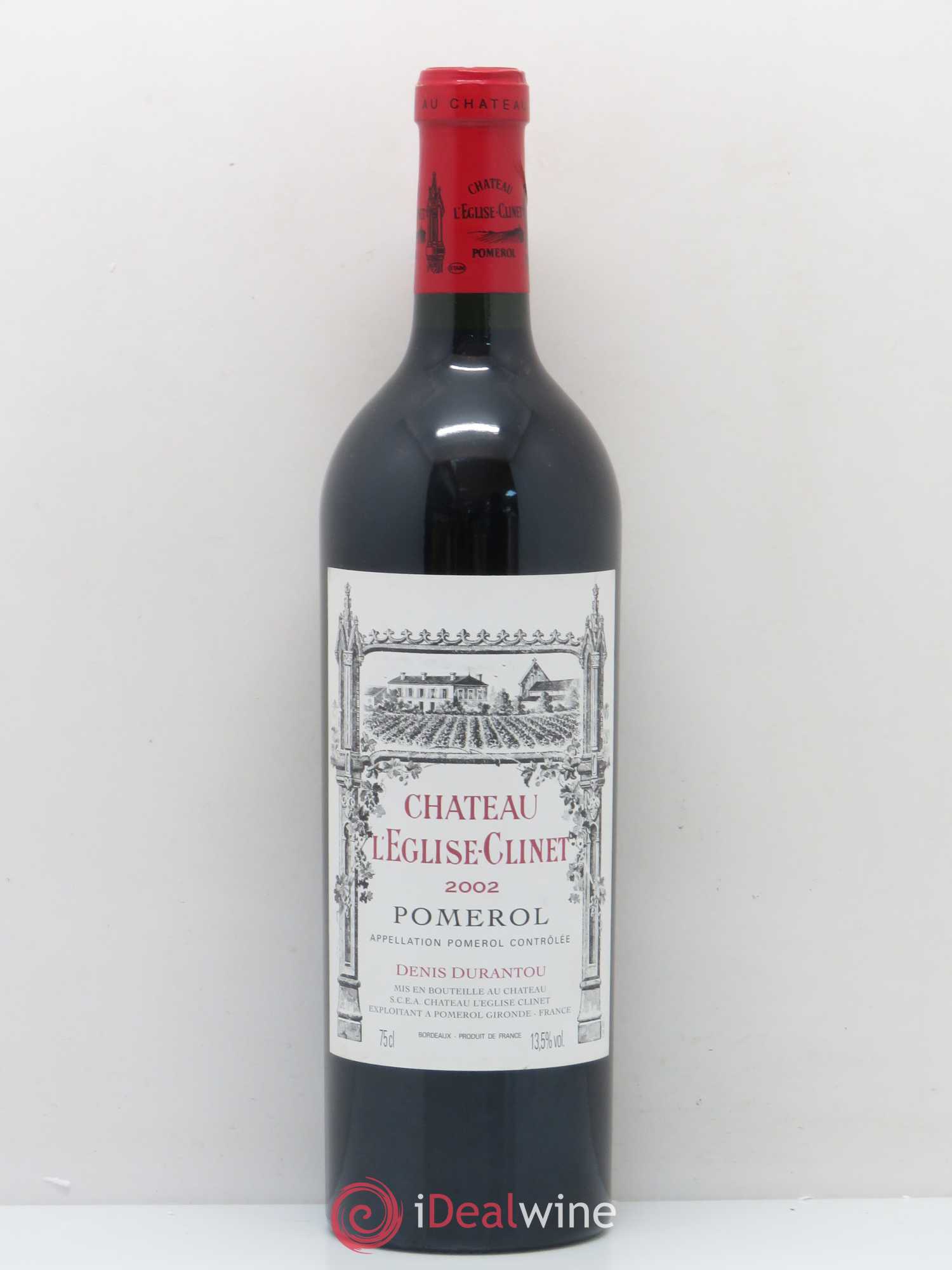 Château l' Église Clinet 2002 - Lot de 1 bouteille - 0