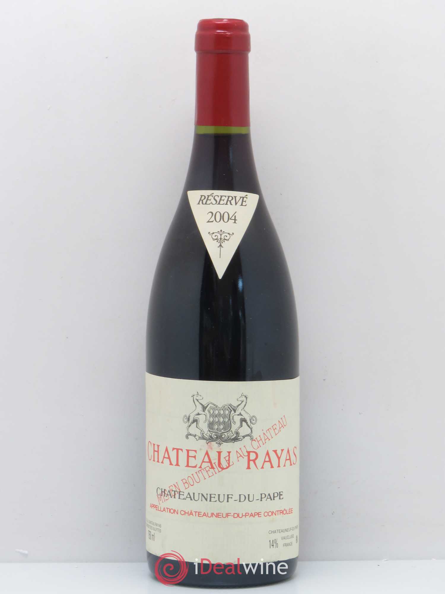 Châteauneuf-du-Pape Château Rayas Emmanuel Reynaud 2004 - Lot de 1 bouteille - 0