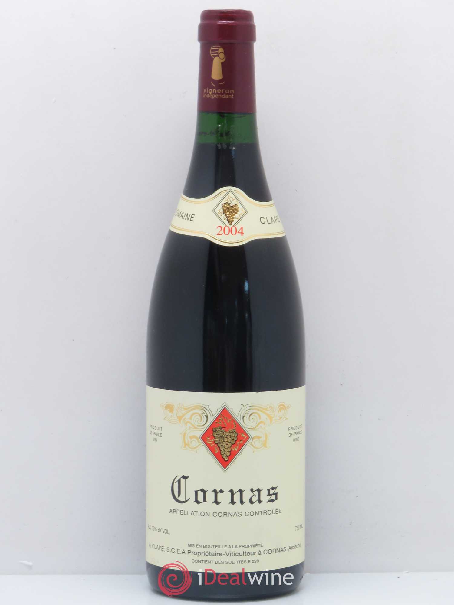 Cornas Auguste Clape 2004 - Lot de 1 bouteille - 0
