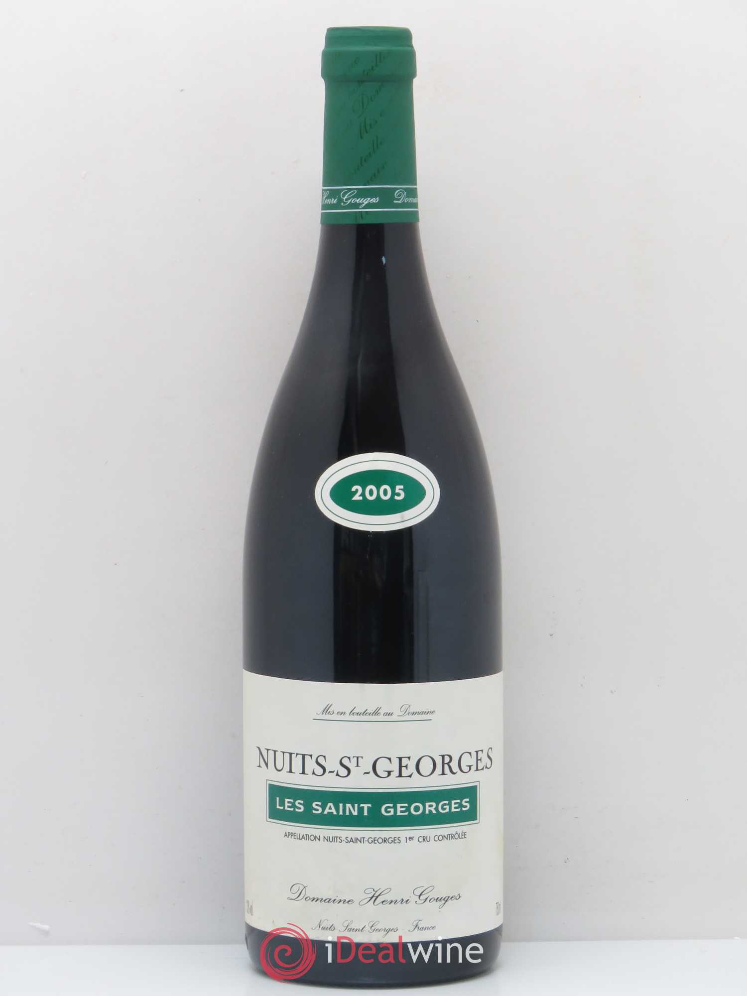 Nuits-Saint-Georges 1er Cru Les Saints Georges Henri Gouges 2005 - Lot de 1 bouteille - 0