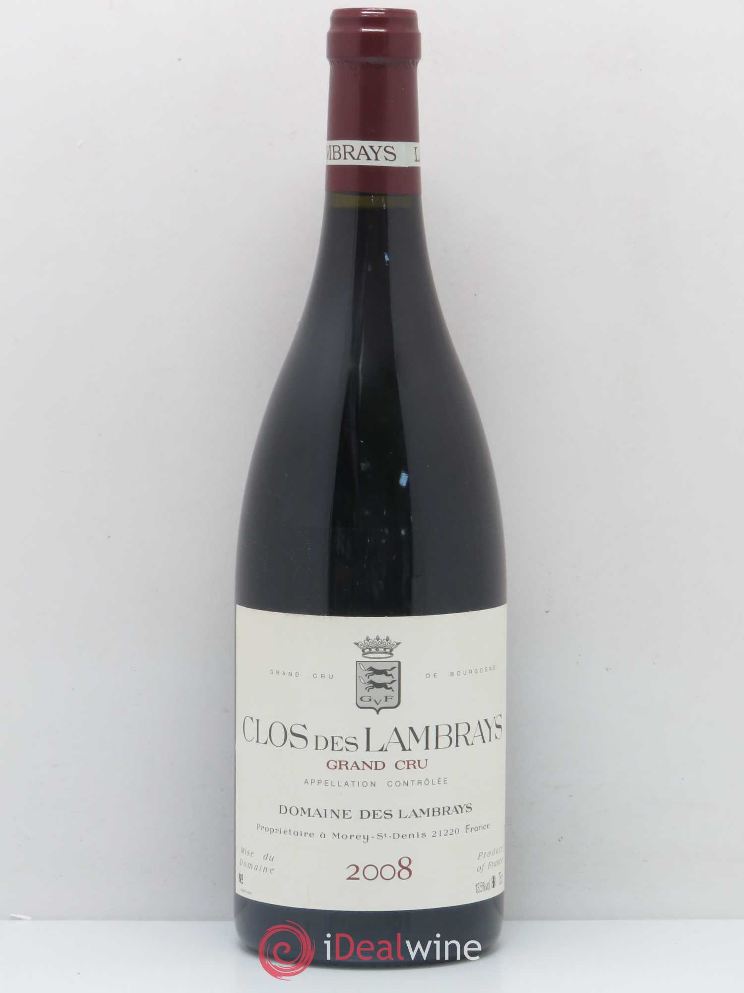 Clos des Lambrays Grand Cru Domaine des Lambrays 2008 - Lot de 1 bouteille - 0