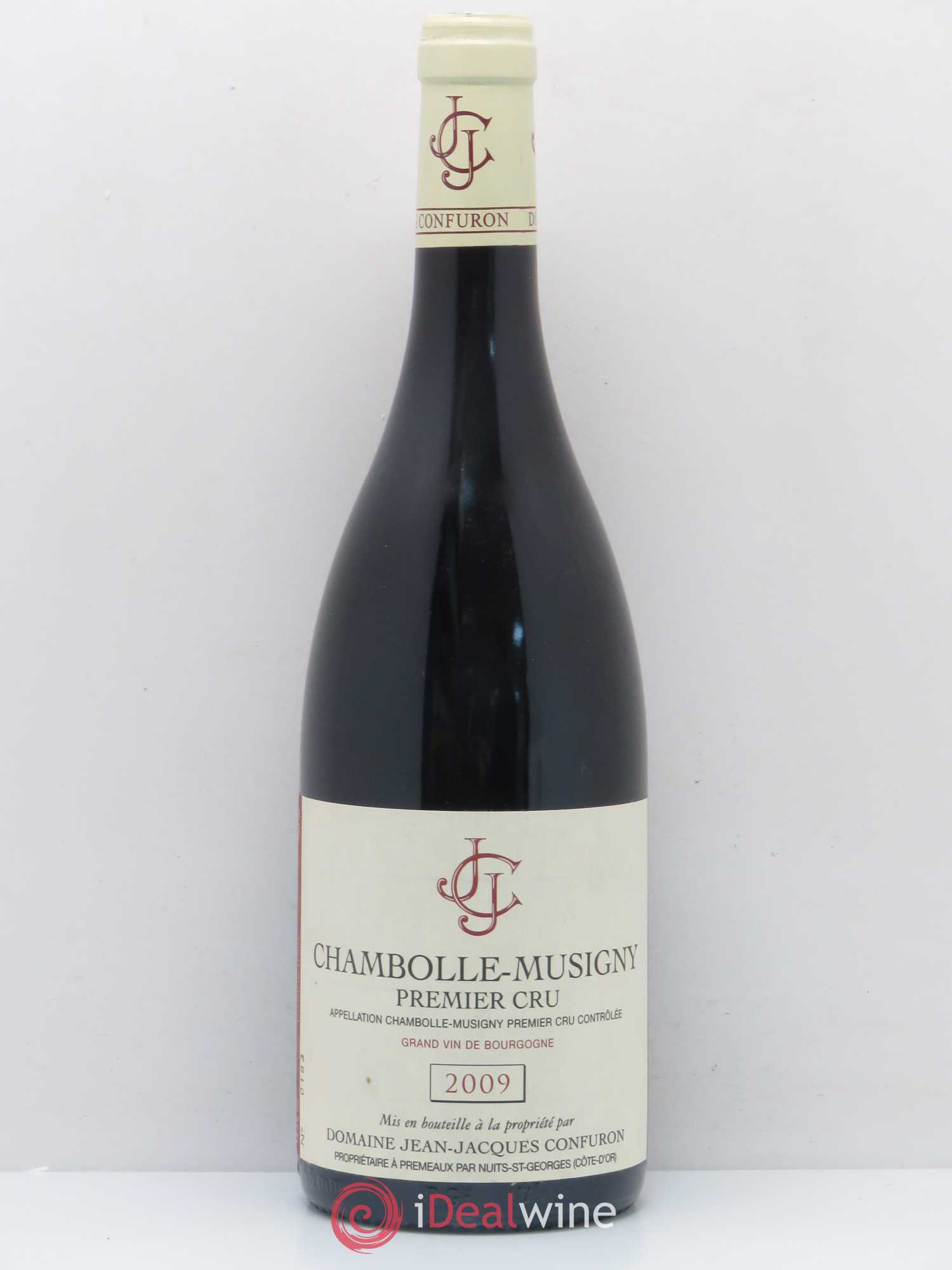 Chambolle-Musigny 1er Cru Jean Jacques Confuron 2009 - Lot de 1 bouteille - 0