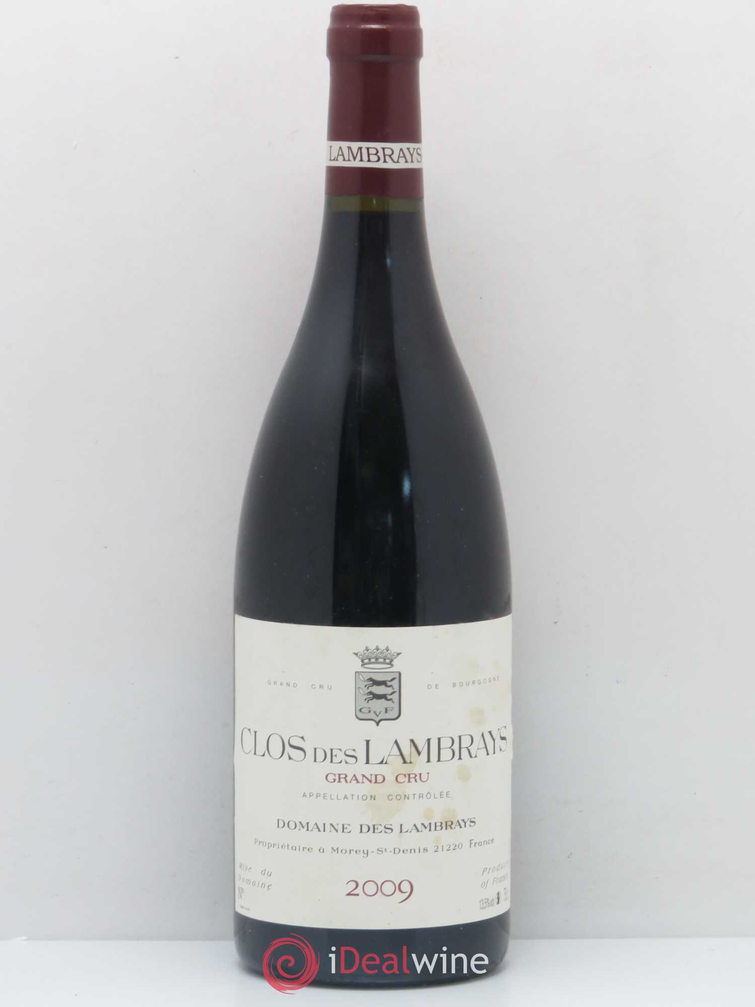 Clos des Lambrays Grand Cru Domaine des Lambrays 2009 - Lotto di 1 bottiglia - 0