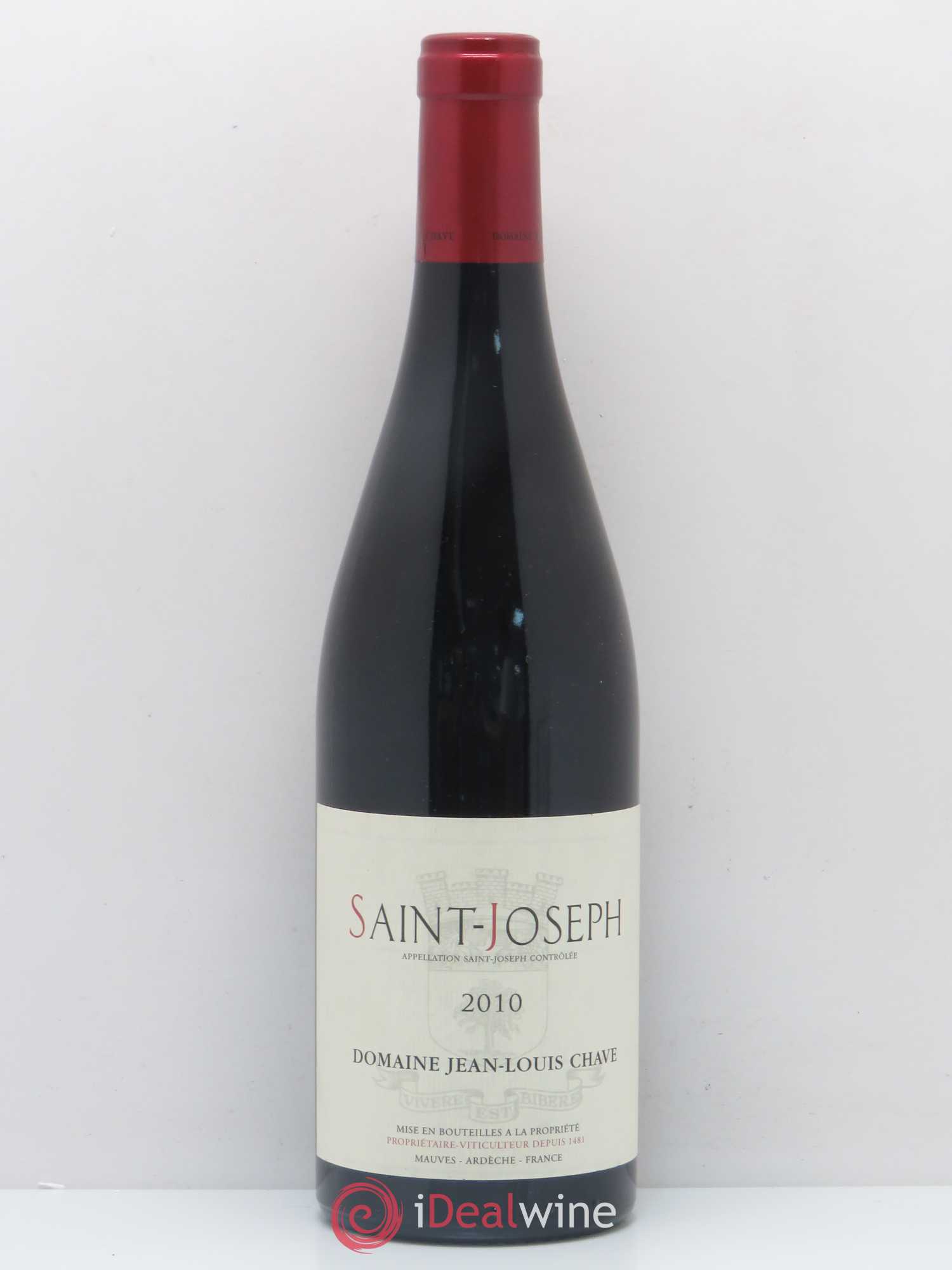 Saint-Joseph Jean-Louis Chave 2010 - Lot de 1 bouteille - 0