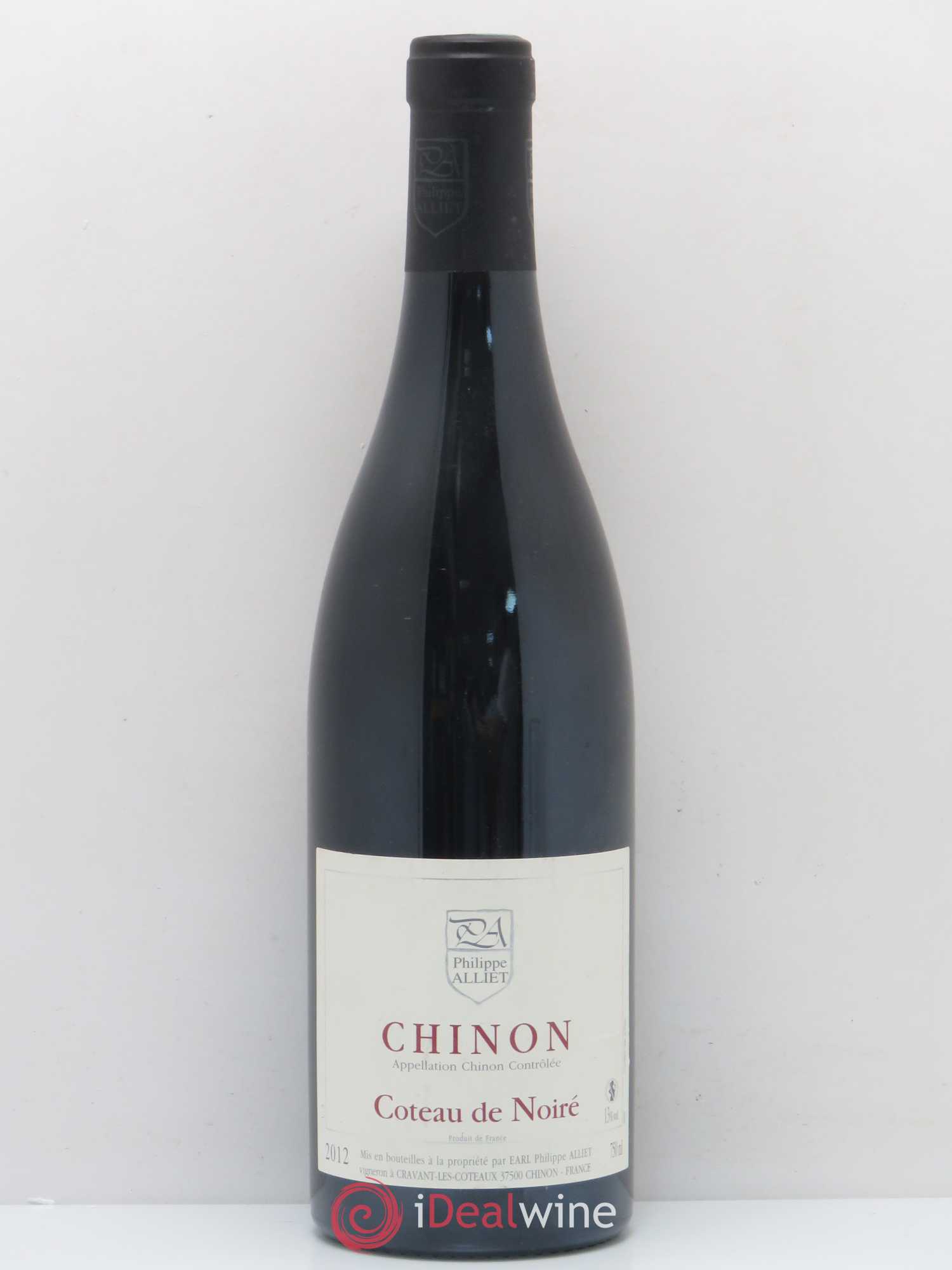 Chinon Coteau de Noiré Philippe Alliet 2012 - Lot de 1 bouteille - 0