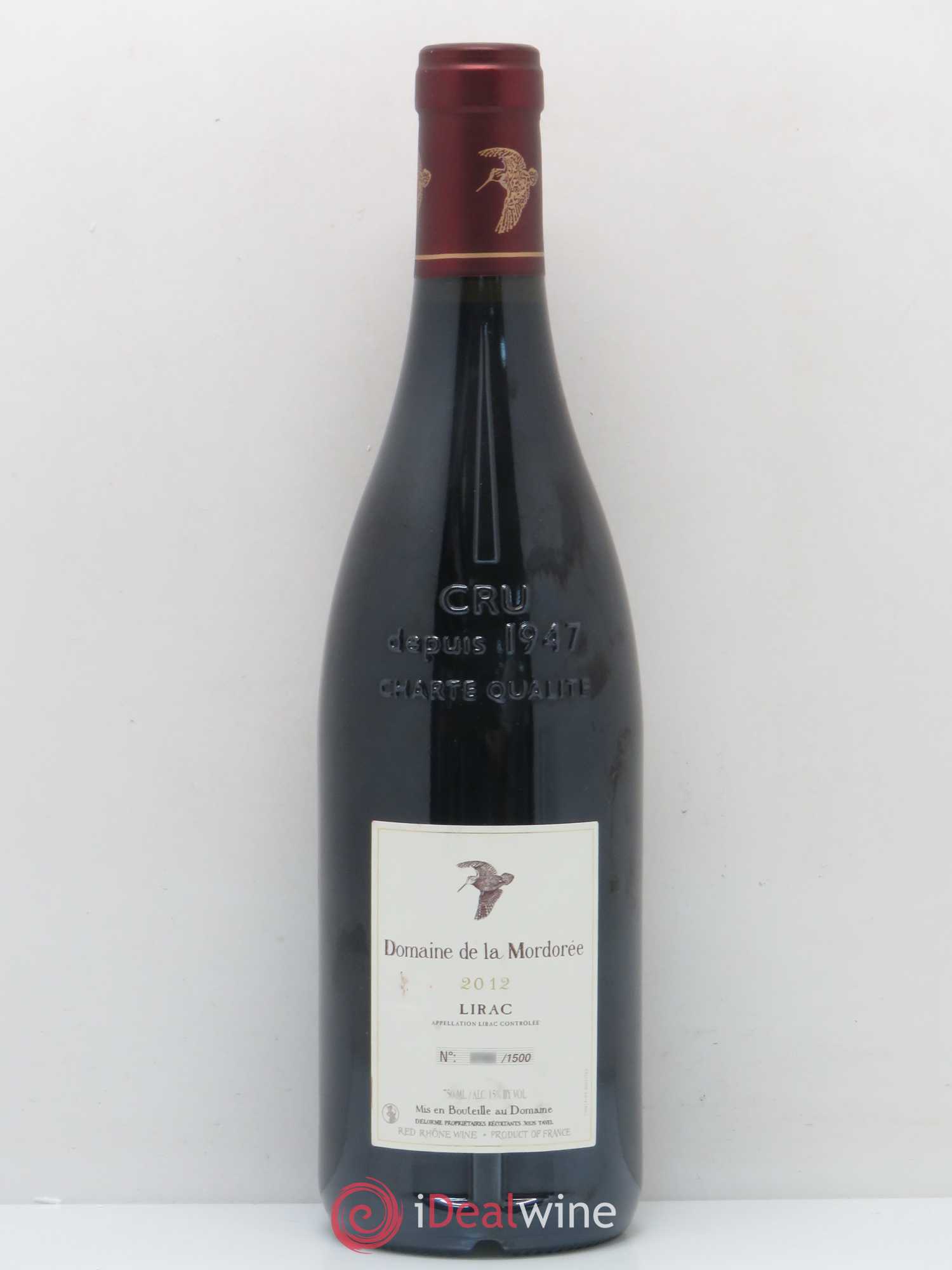 Lirac Plume Du Peintre 2012 - Posten von 1 Flasche - 1