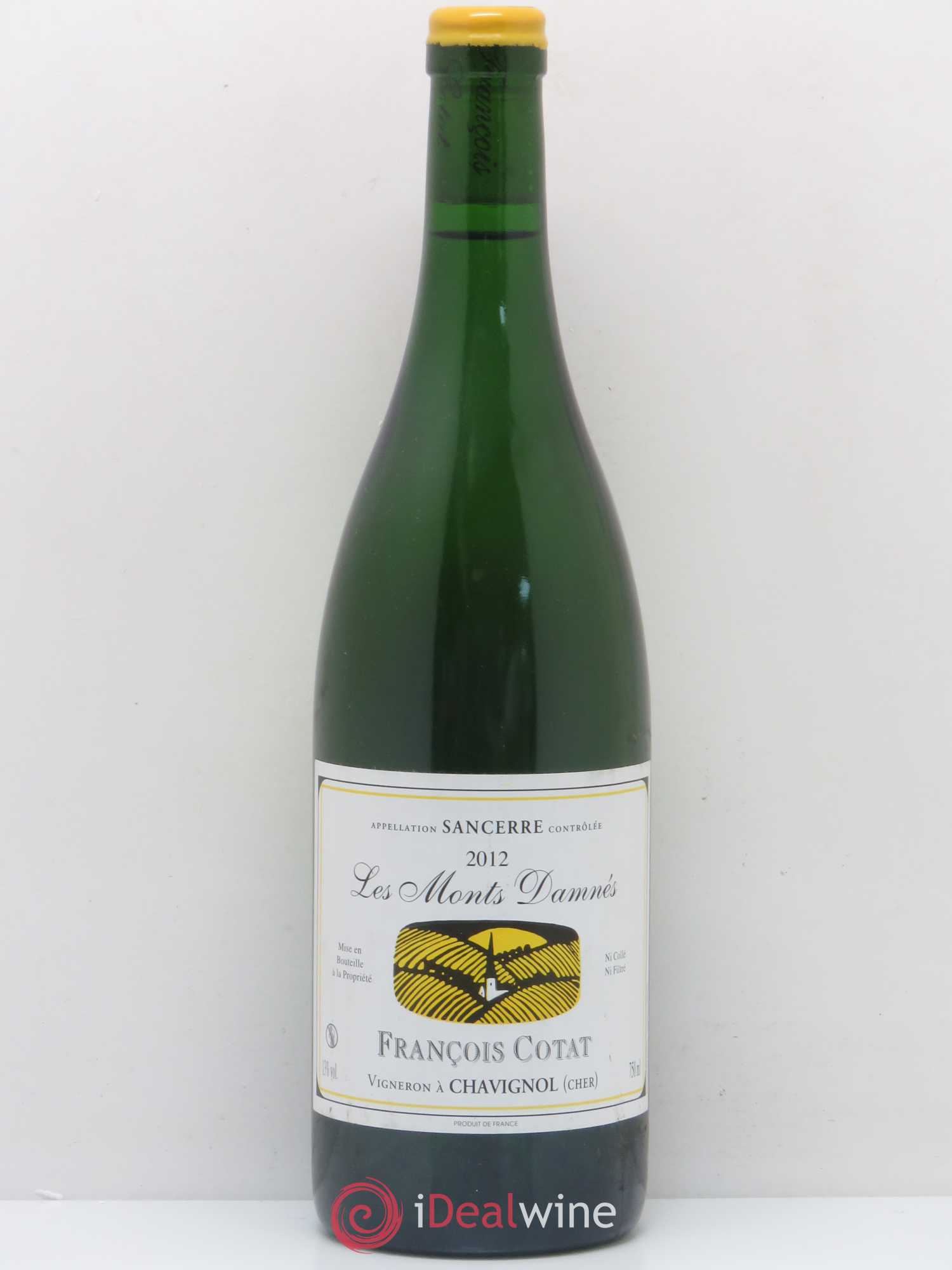 Sancerre Les Monts Damnés François Cotat 2012 - Lot de 1 bouteille - 0