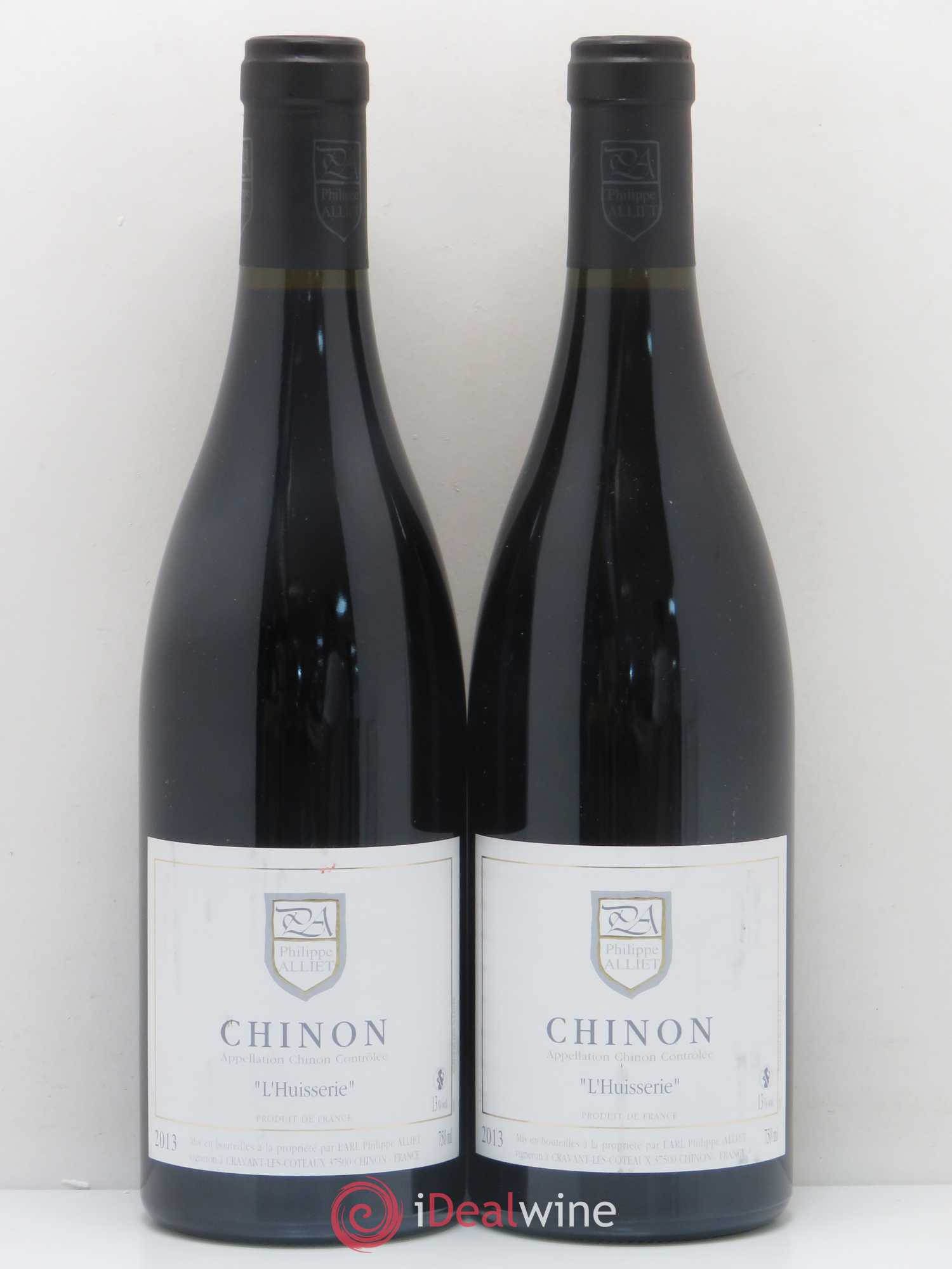 Chinon L'Huisserie Philippe Alliet 2013 - Lot de 2 bouteilles - 0