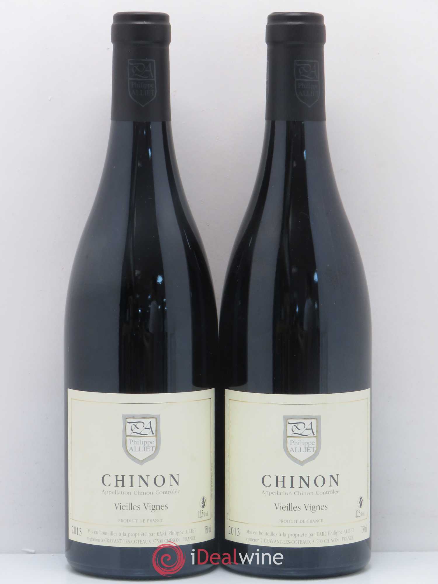 Chinon Vieilles Vignes Philippe Alliet 2013 - Lot de 2 bouteilles - 0