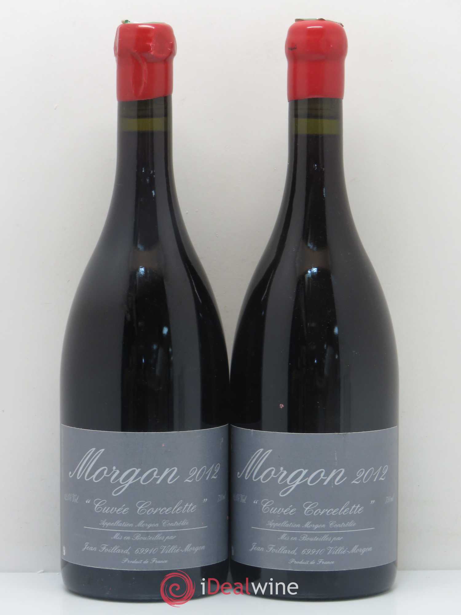 Morgon Corcelette Jean Foillard 2013 - Lot de 2 bouteilles - 0