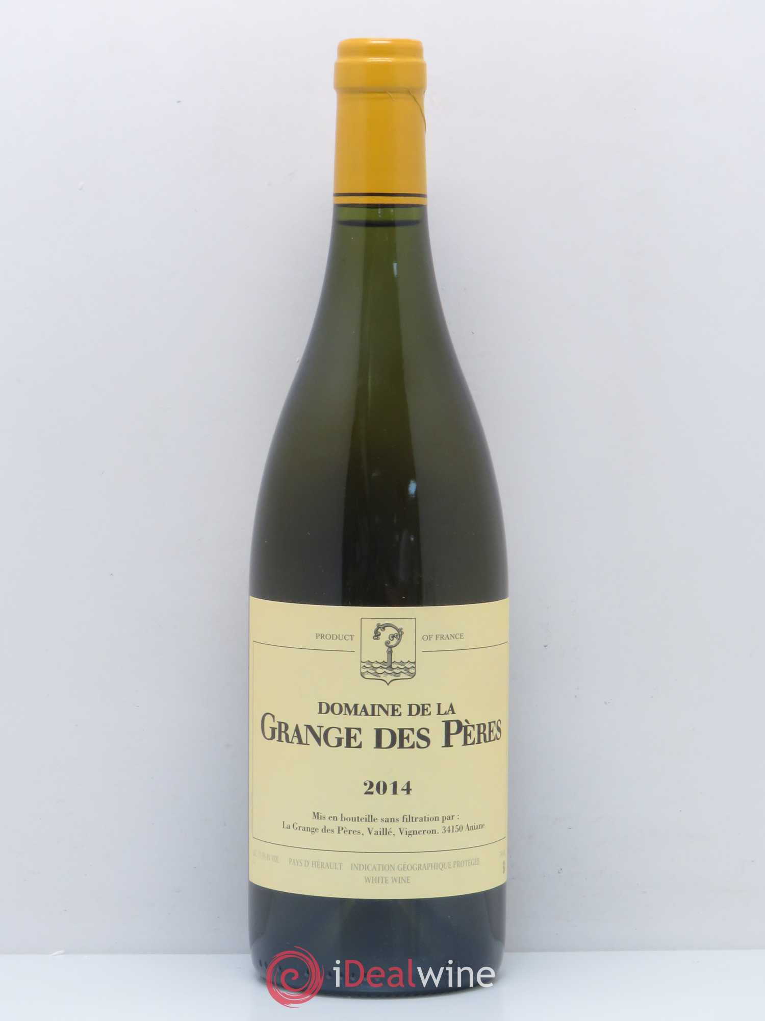 Pays d'Hérault Grange des Pères Laurent Vaillé 2014 - Lot de 1 bouteille - 0