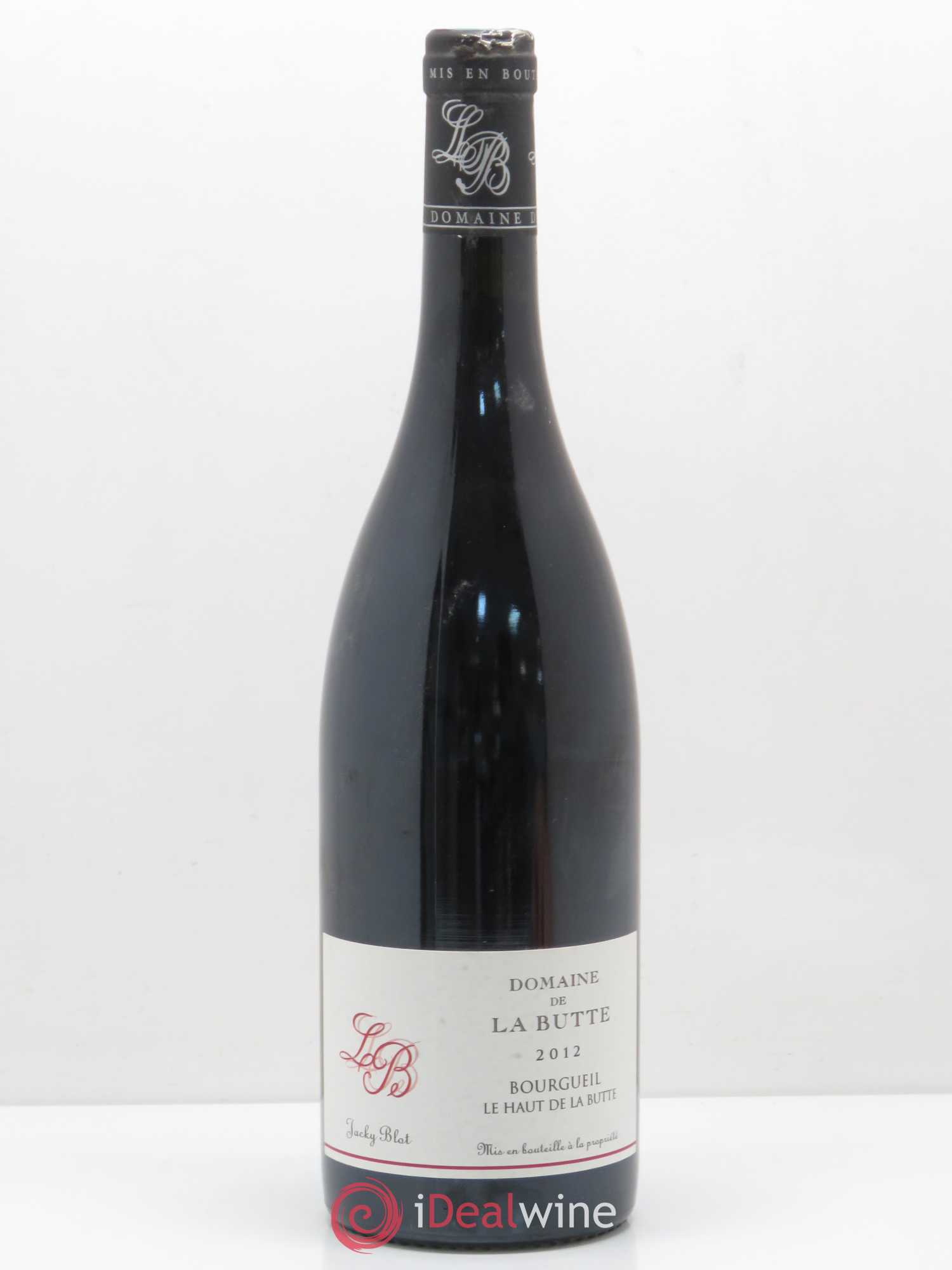 Bourgueil Le Haut de La Butte Domaine de La Butte - Jacky Blot (sans prix de réserve) 2012 - Lot de 1 bouteille - 0