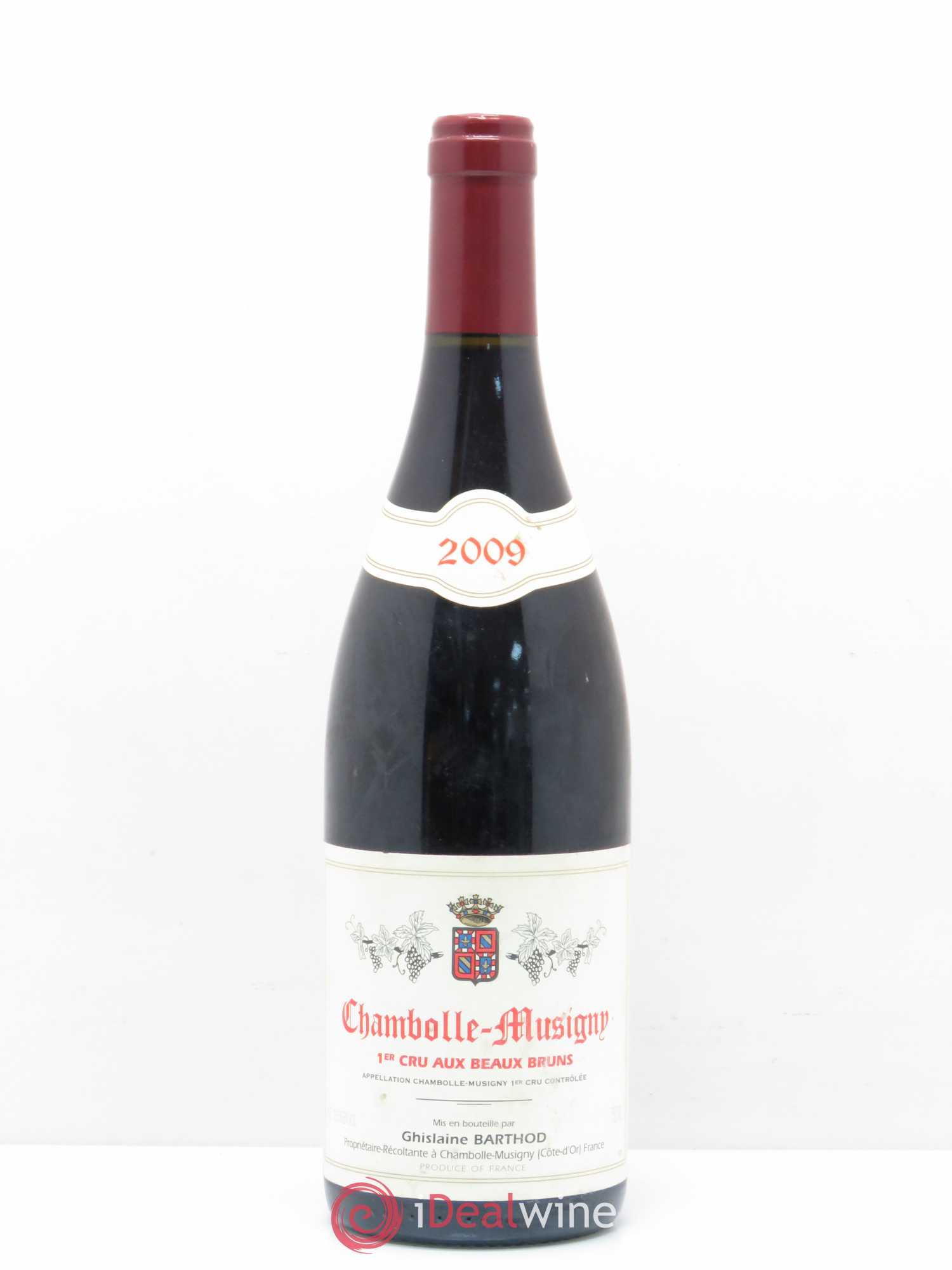 Chambolle-Musigny 1er Cru Aux Beaux Bruns Ghislaine Barthod 2009 - Lot de 1 bouteille - 0