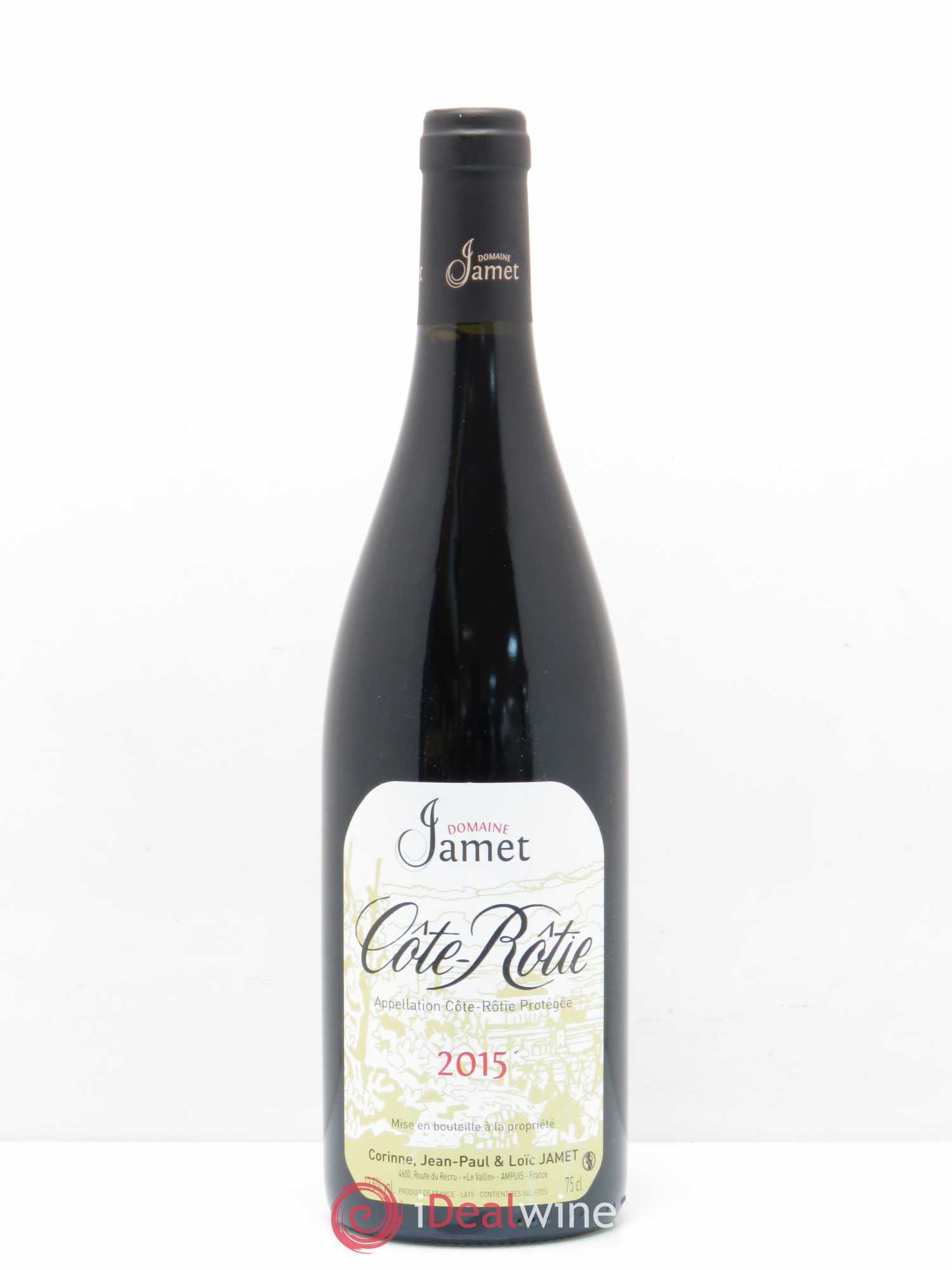 Côte-Rôtie Jamet (Domaine) 2015 - Lot de 1 bouteille - 0