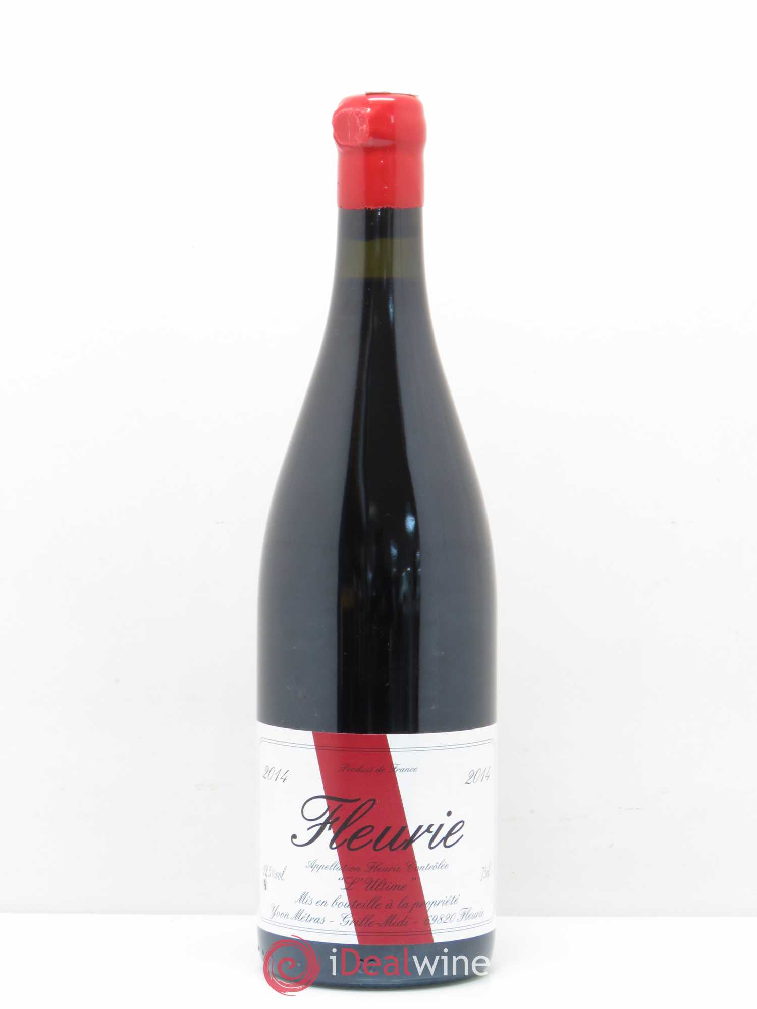 Fleurie l'Ultime Yvon Métras 2014 - Lot de 1 bouteille - 0
