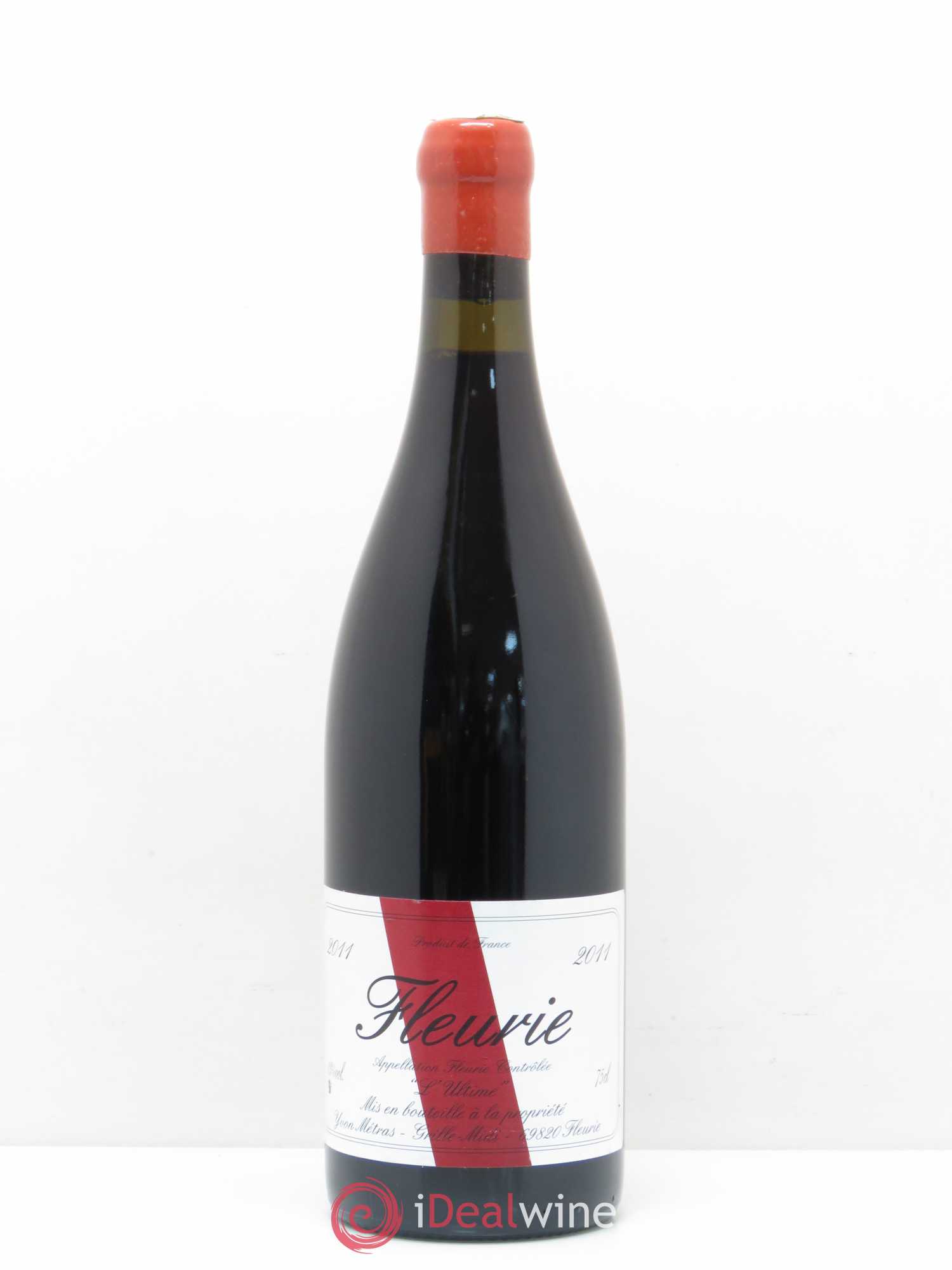 Fleurie l'Ultime Yvon Métras 2011 - Lot de 1 bouteille - 0