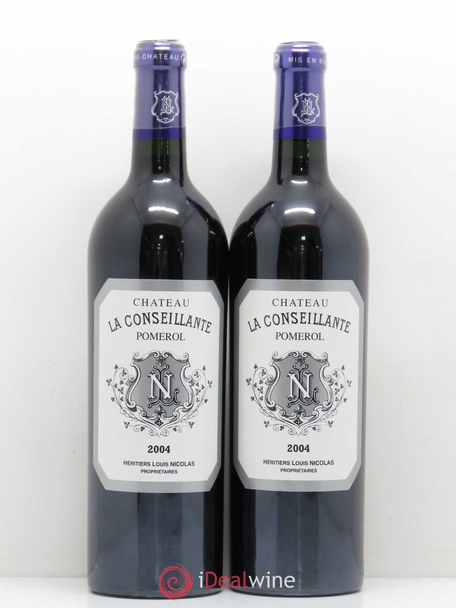 Château la Conseillante 2004 - Lot de 2 bouteilles - 0