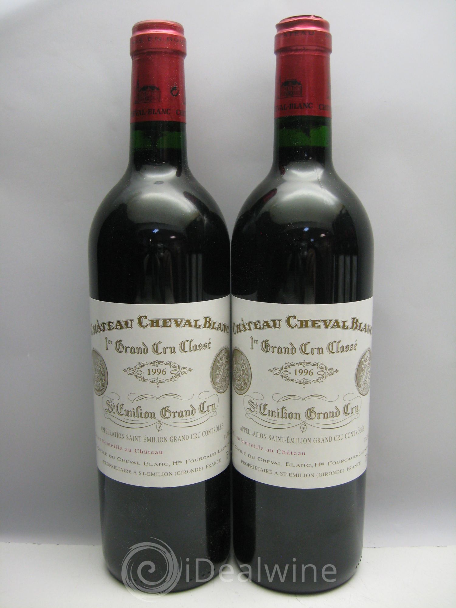 Château Cheval Blanc 1er Grand Cru Classé A 1996 - Lot de 6 bouteilles - 0