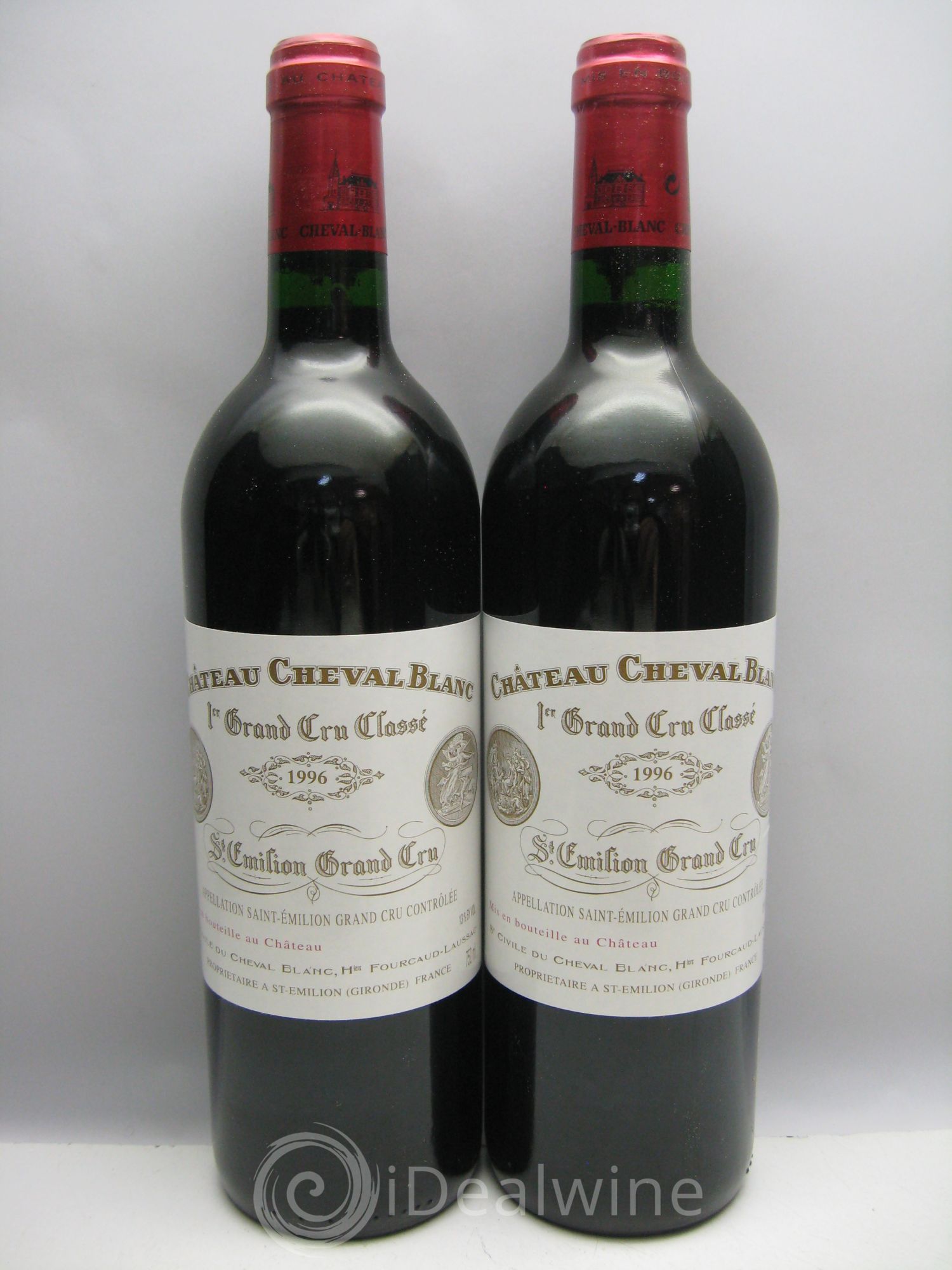Château Cheval Blanc 1er Grand Cru Classé A 1996 - Lot de 6 bouteilles - 2
