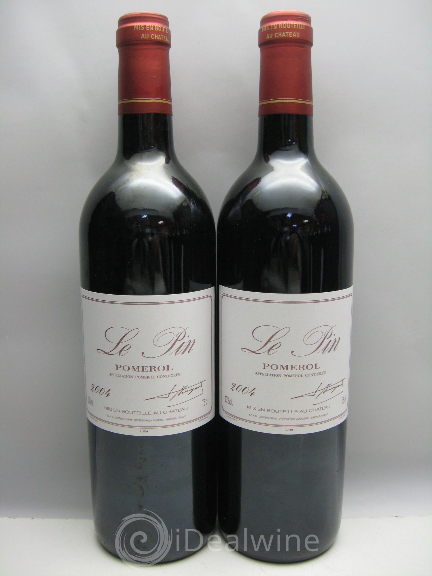 Château Le Pin 2004 - Lot de 12 bouteilles - 1