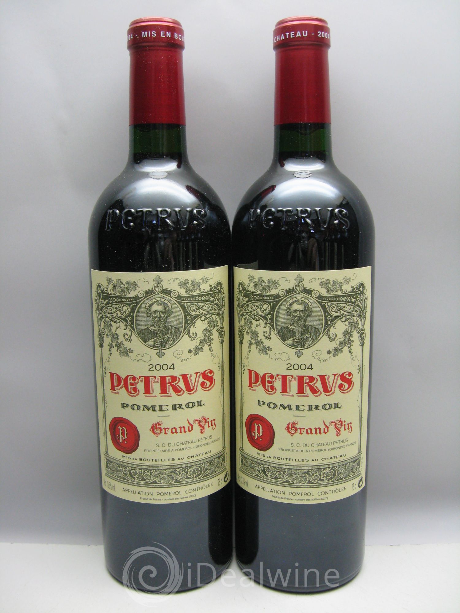 Petrus 2004 - Lot de 12 bouteilles - 0