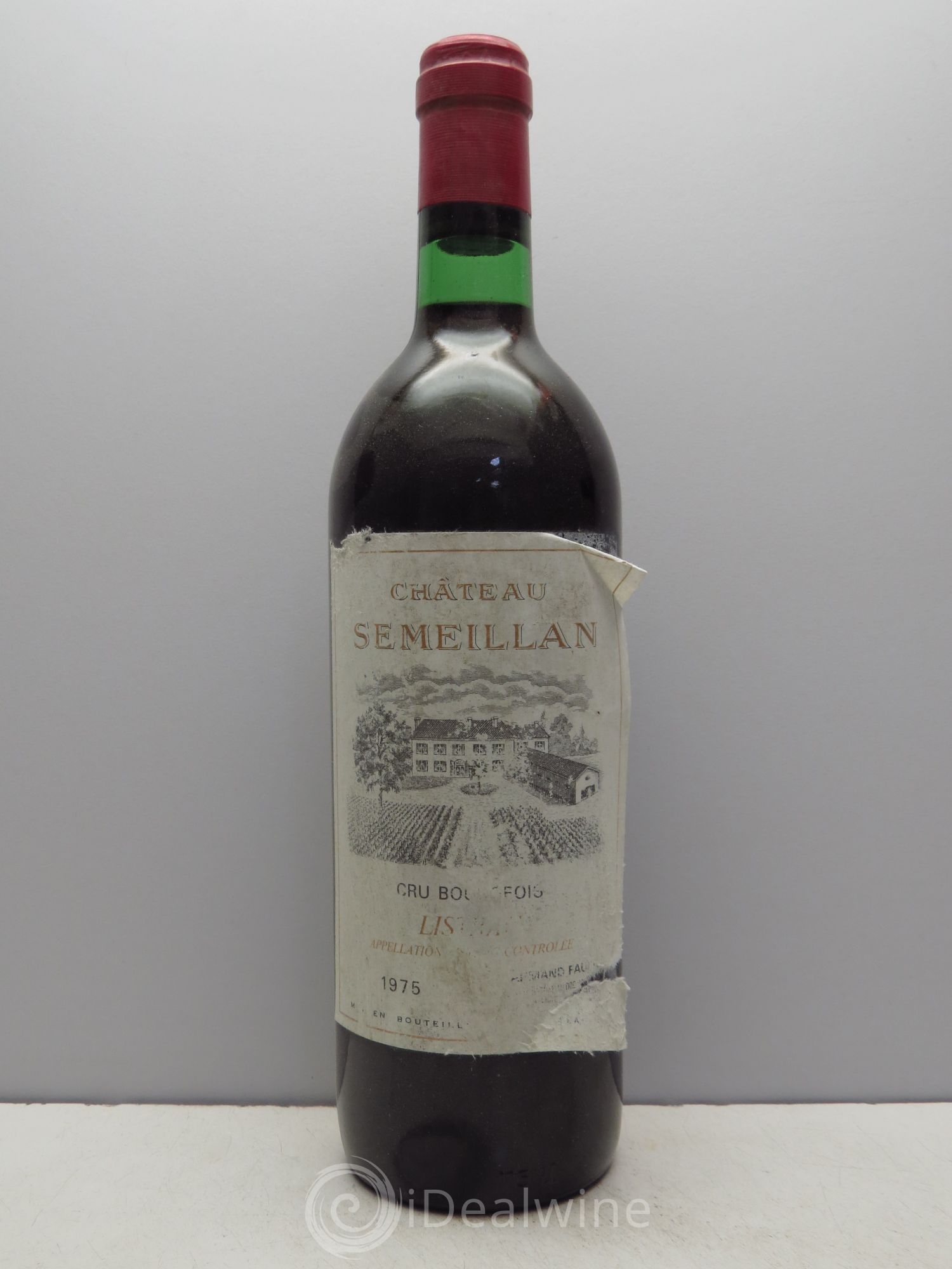 Listrac Château Semeillan (sans prix de réserve / no reserve) 1975 - Posten von 1 Flasche - 0