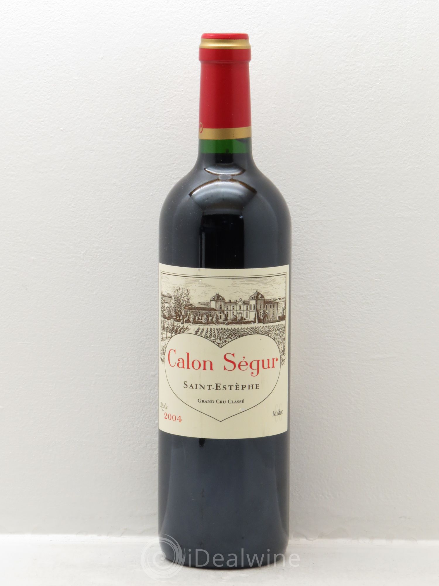 Château Calon Ségur 3ème Grand Cru Classé 2004 - Lot de 1 bouteille - 0