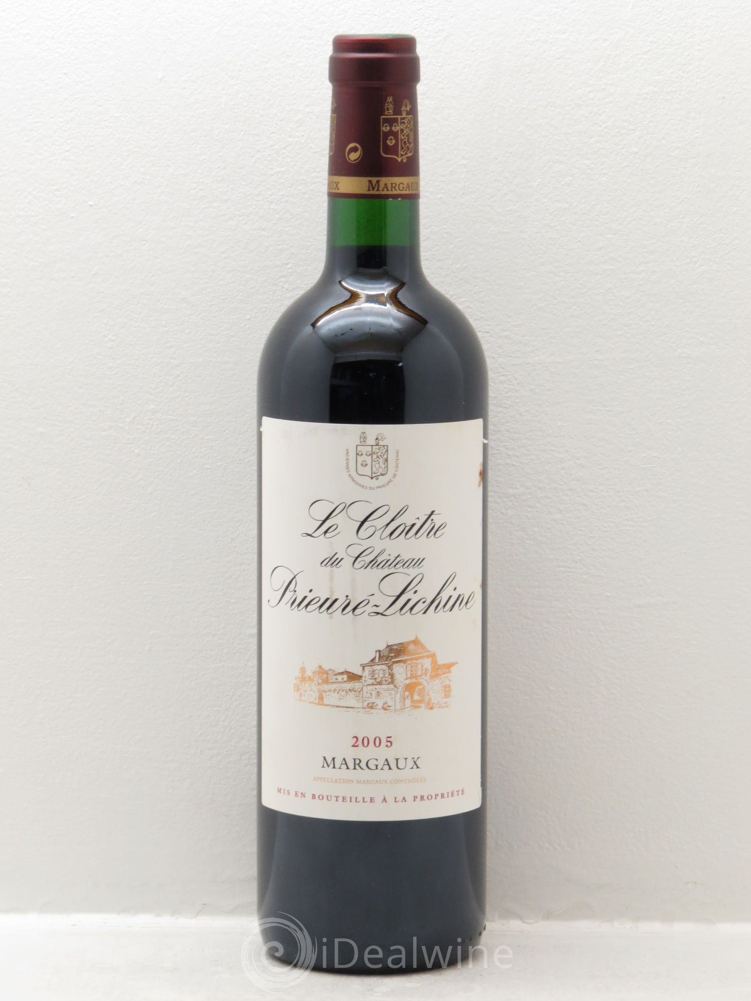 Cloître de Prieuré Lichine 2005 - Lot de 1 bouteille - 0