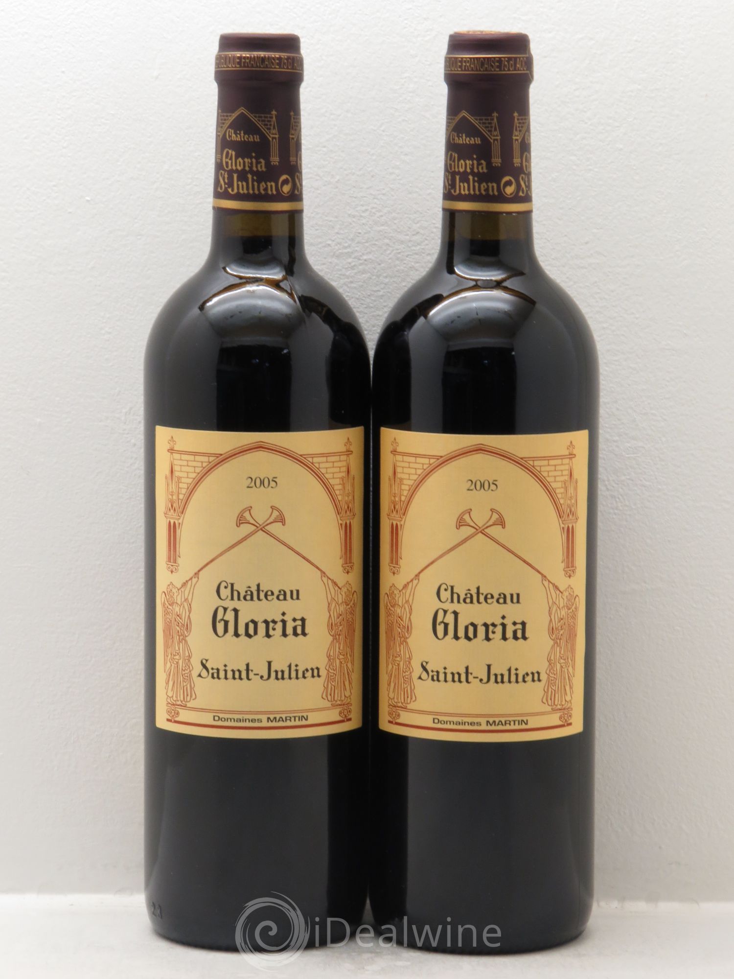Château Gloria 2005 - Lot de 2 bouteilles - 0
