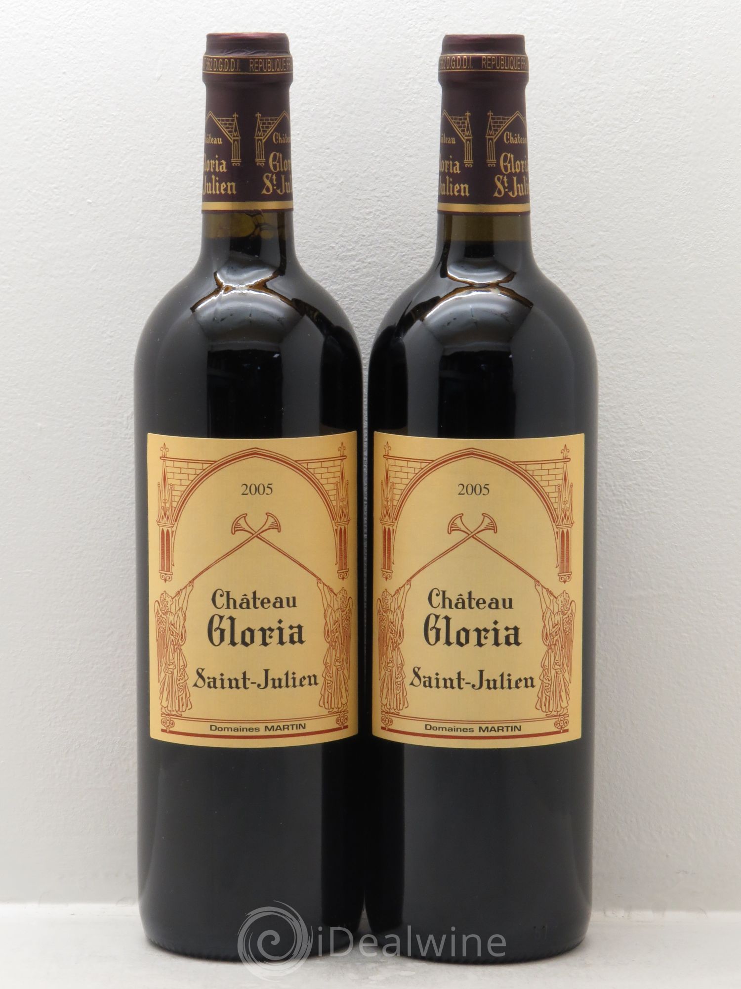Château Gloria 2005 - Lot de 2 bouteilles - 0