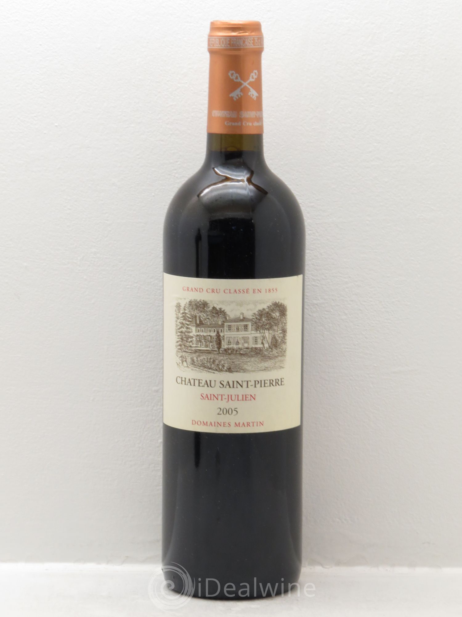 Château Saint-Pierre 4ème Grand Cru Classé 2005 - Lot de 1 bouteille - 0
