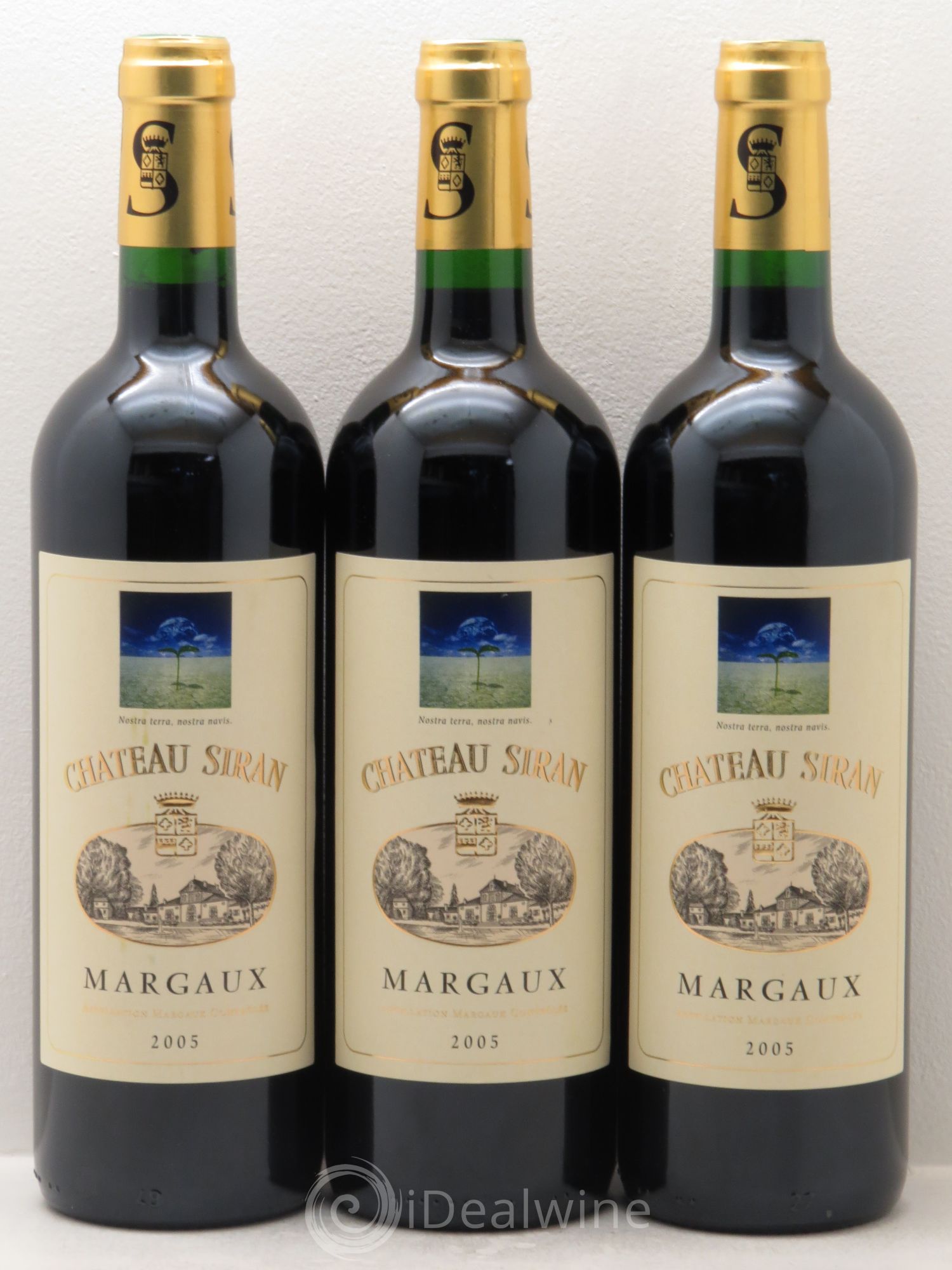 Château Siran 2005 - Lot de 3 bouteilles - 0