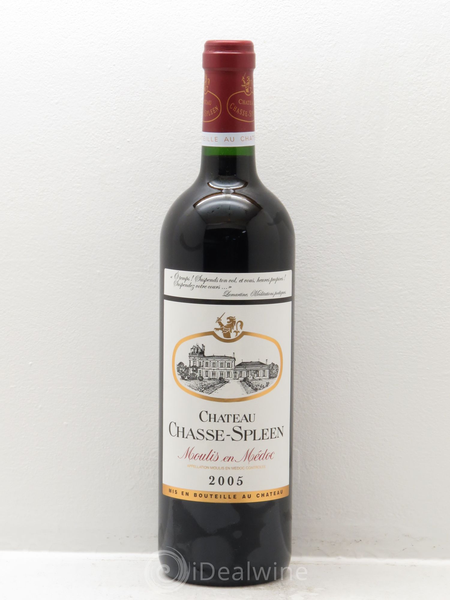 Château Chasse Spleen (sans prix de réserve) 2005 - Lot de 1 bouteille - 0